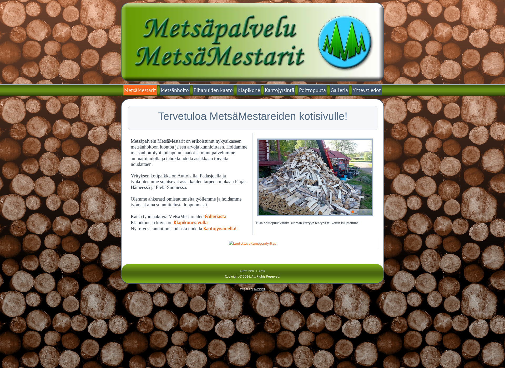 Screenshot for metsamestarit.fi
