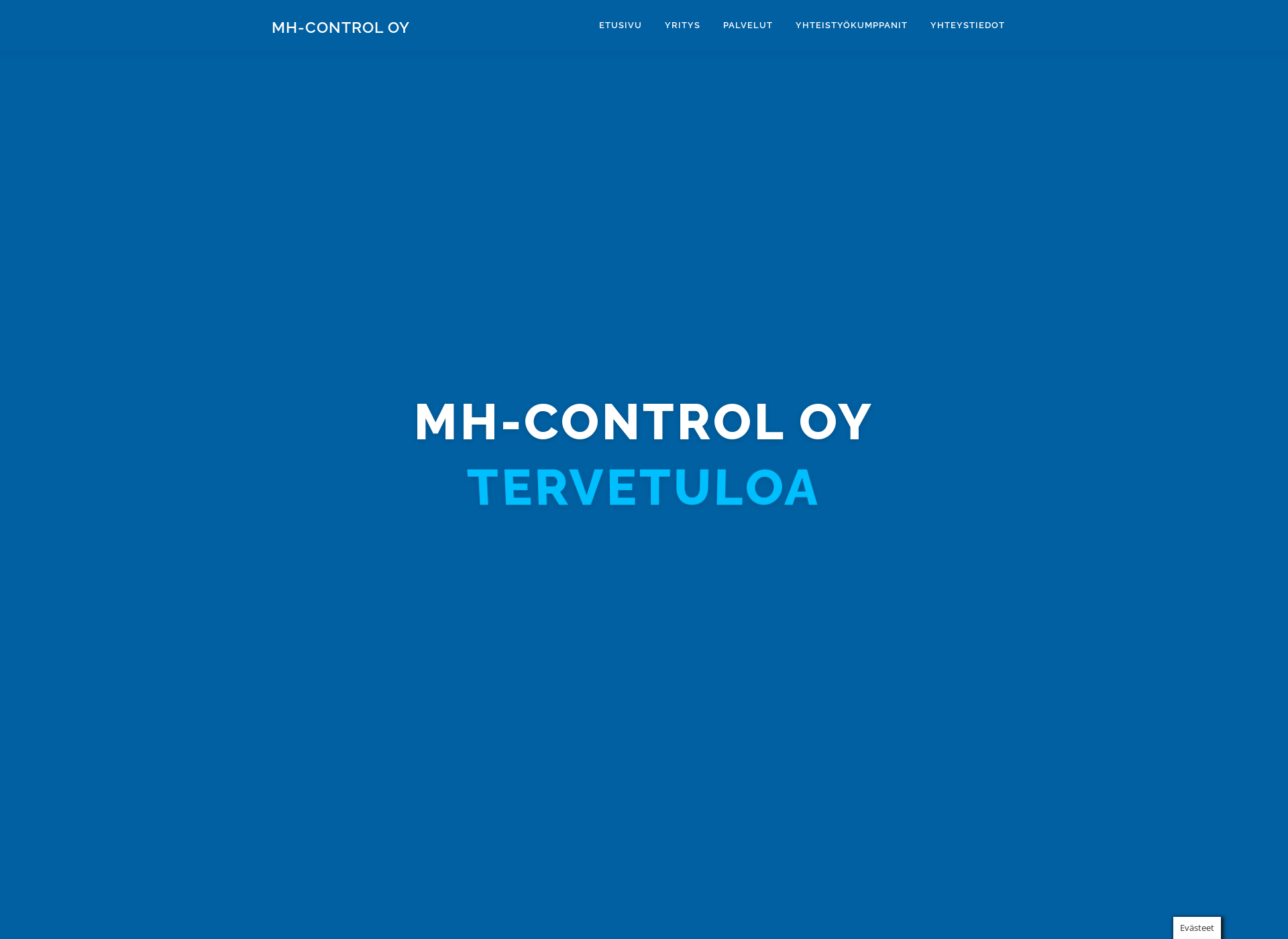 Skärmdump för mh-control.fi