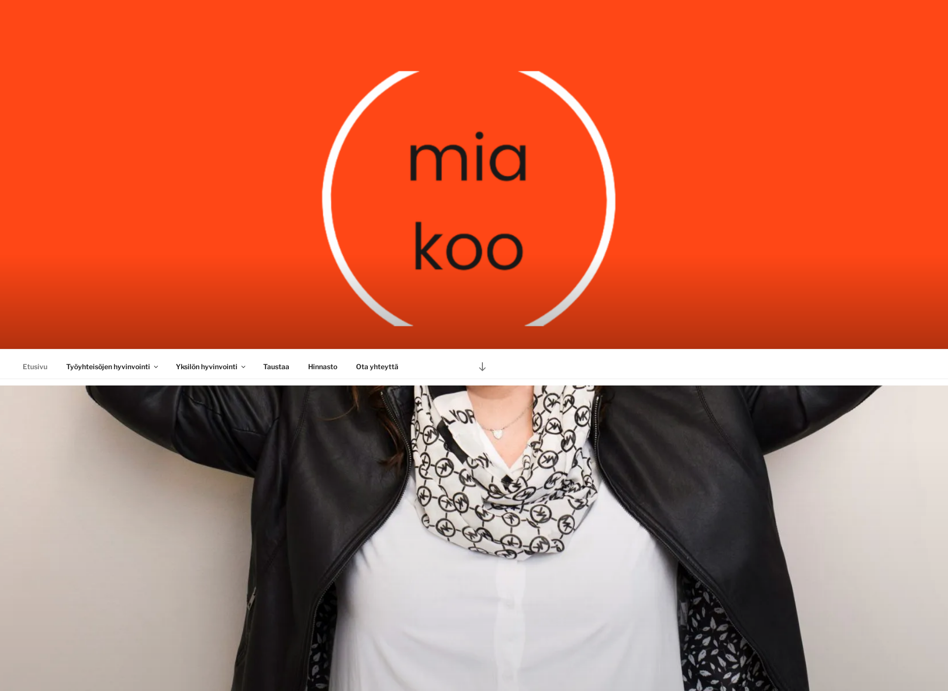 Skärmdump för miakoo.fi