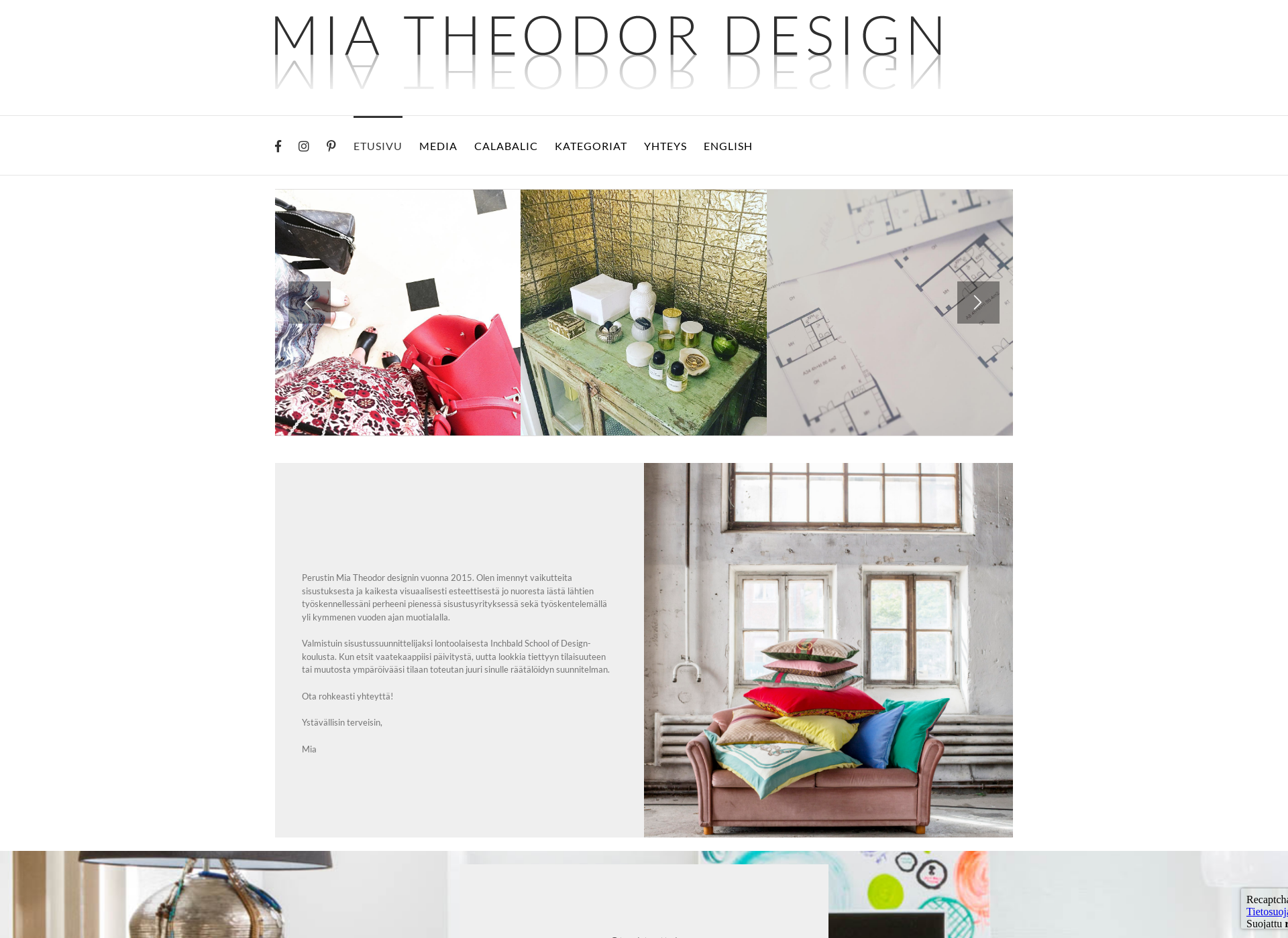Screenshot for miatheodordesign.fi