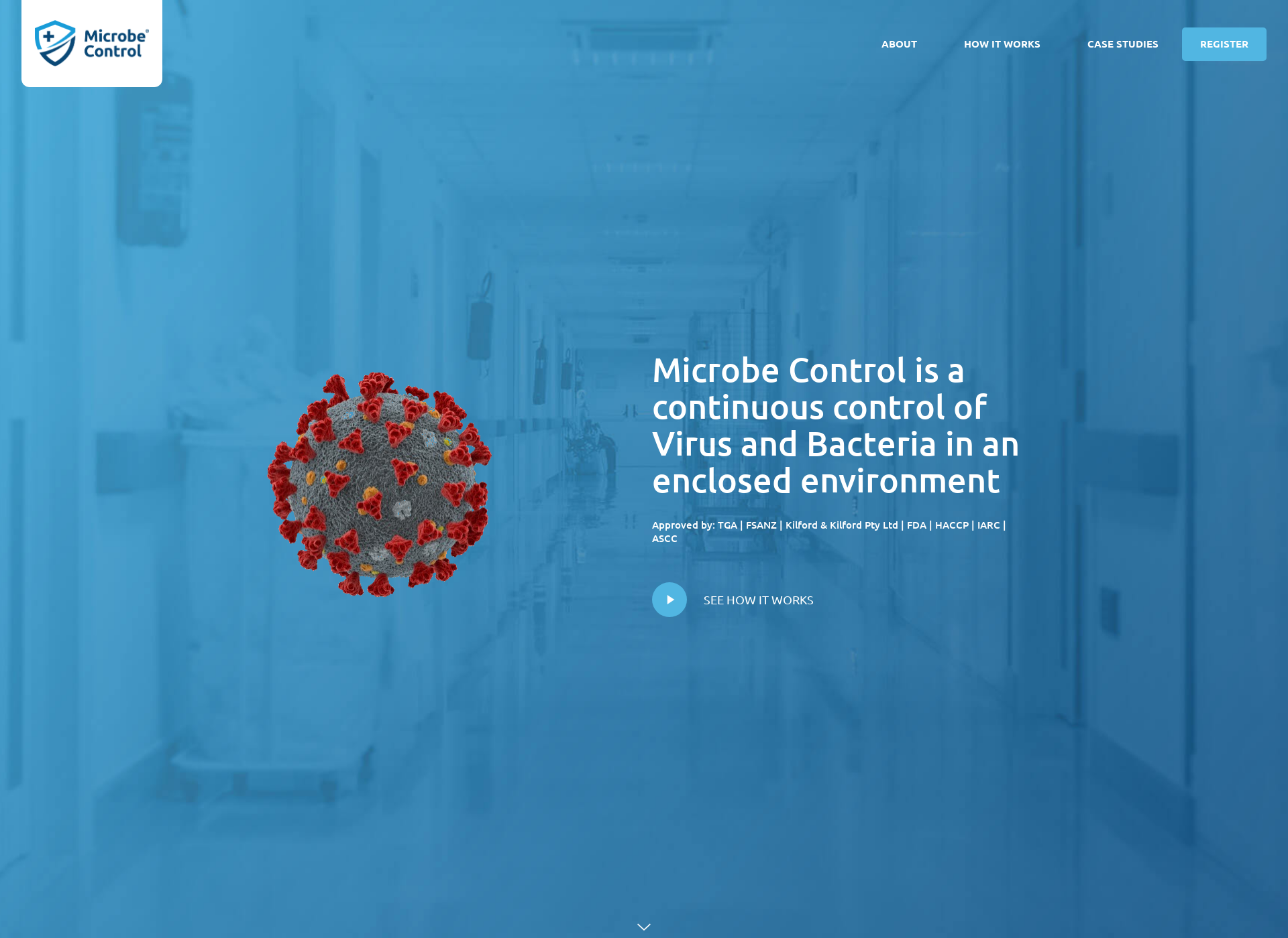 Screenshot for microbecontrol.com