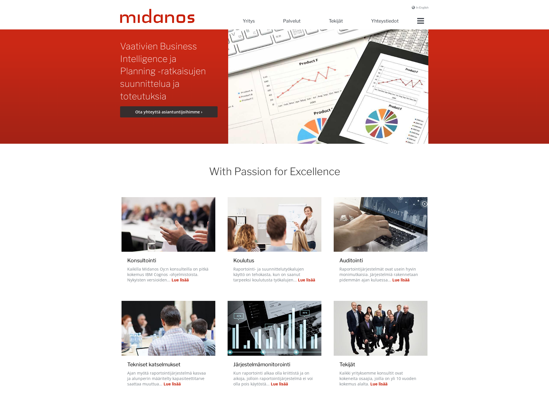 Screenshot for midanos.com