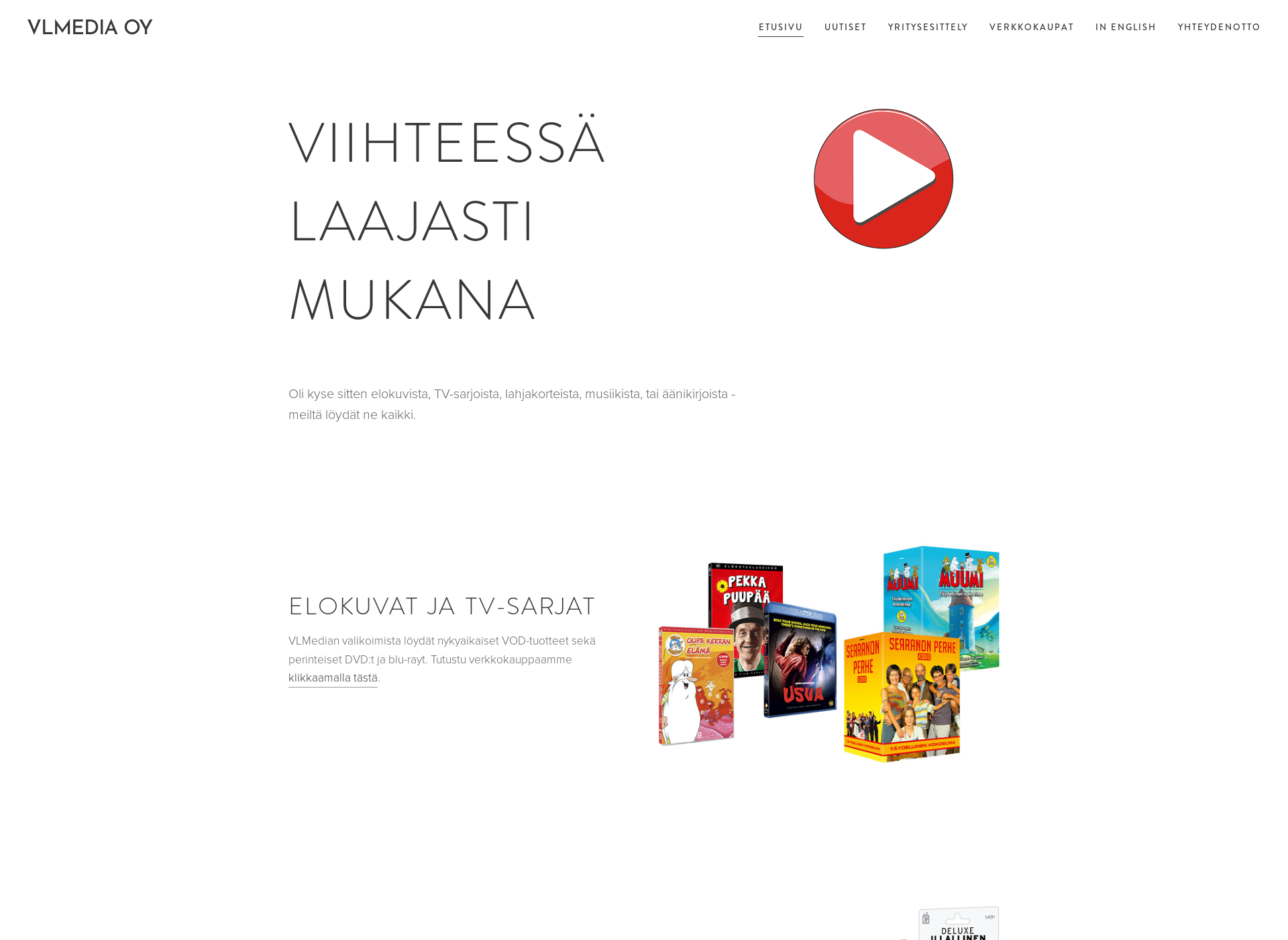 Screenshot for mielenrauhaa.fi