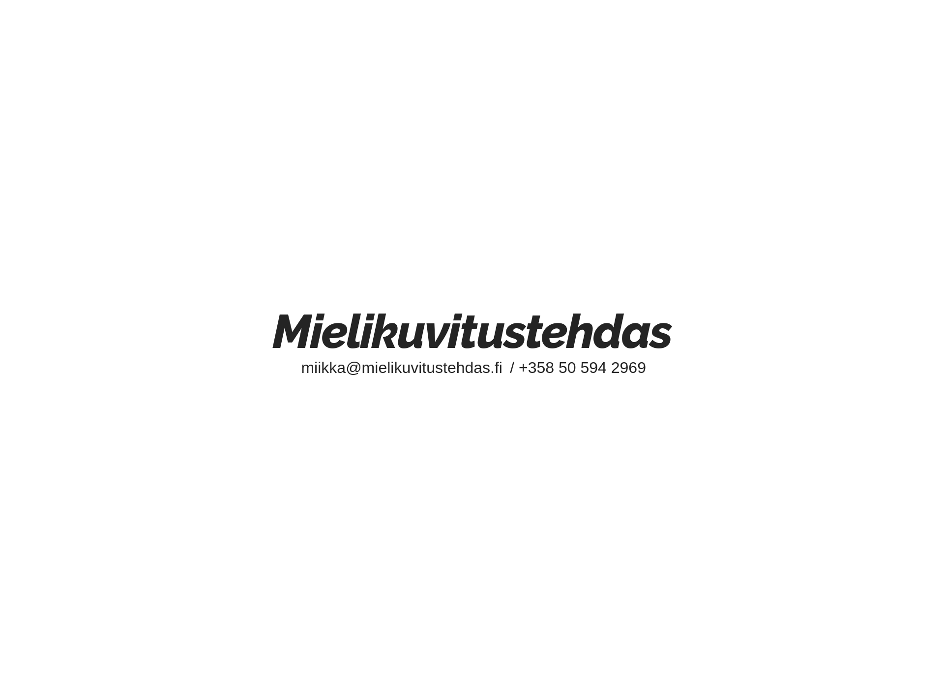 Skärmdump för mielikuvitustehdas.fi