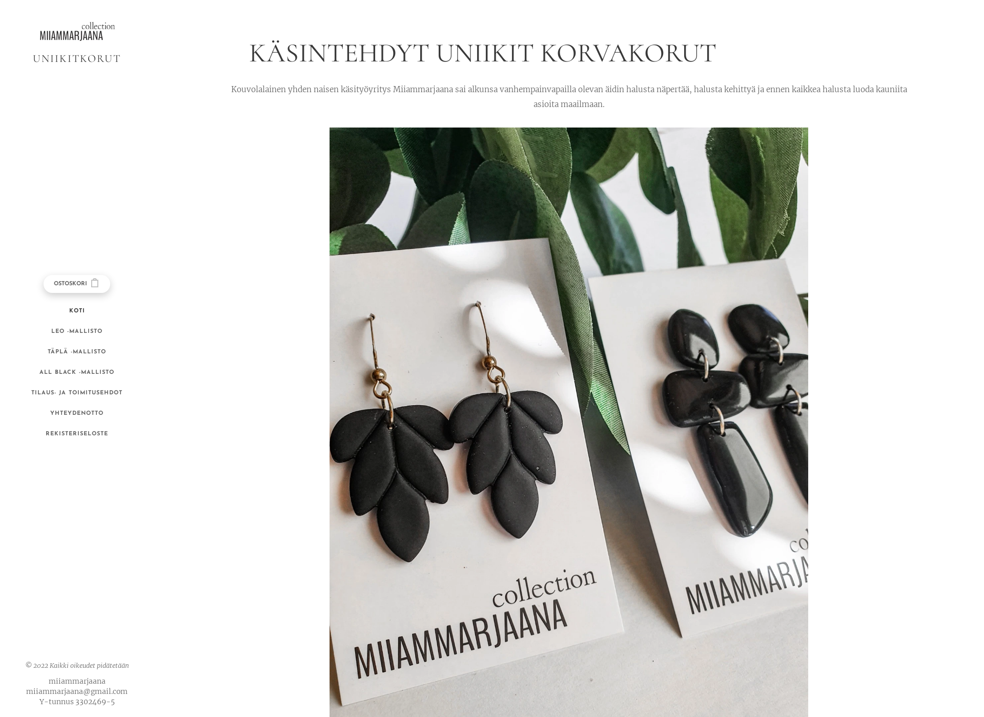 Screenshot for miiammarjaana.fi
