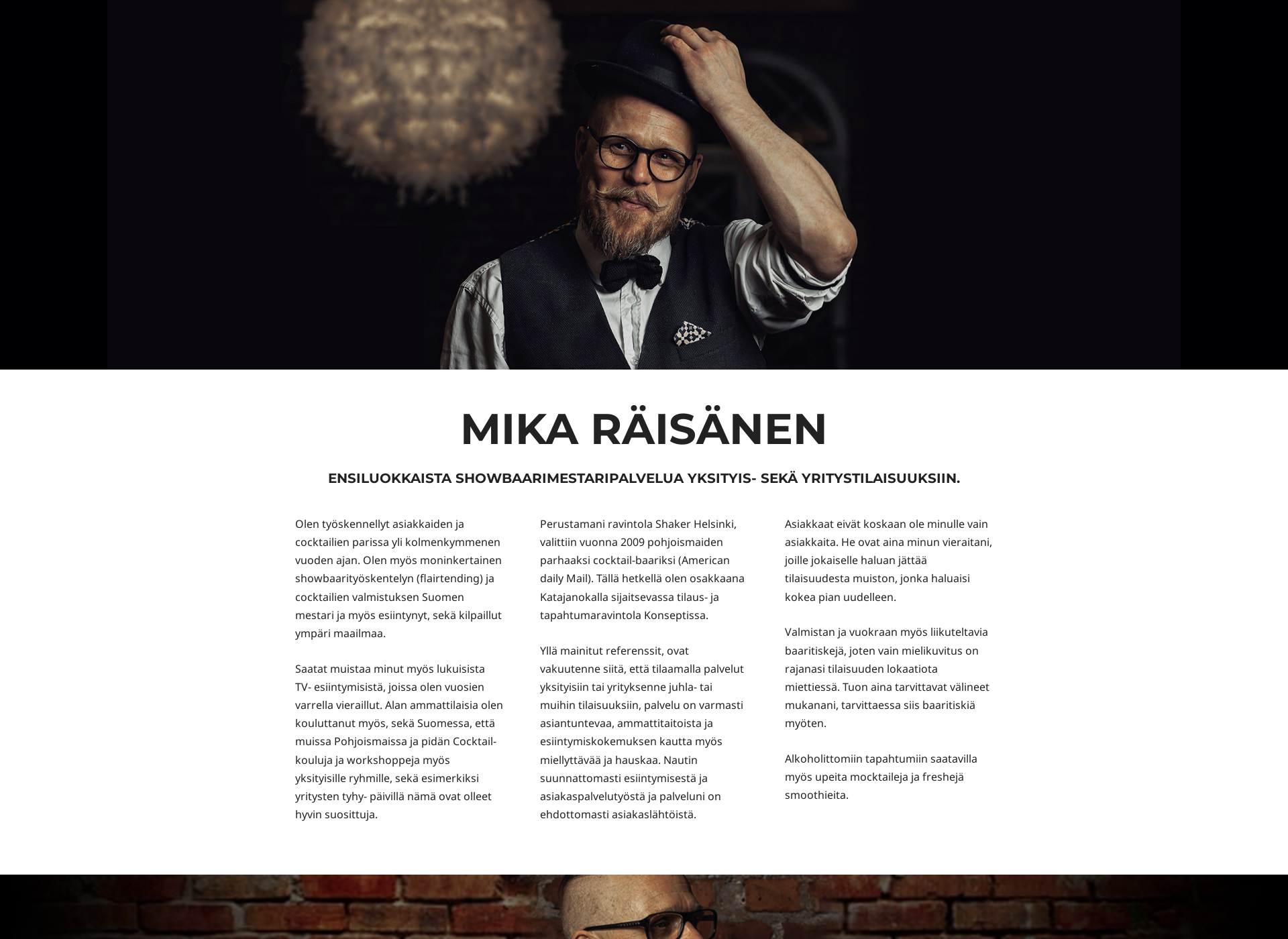 Screenshot for mikaraisanen.fi