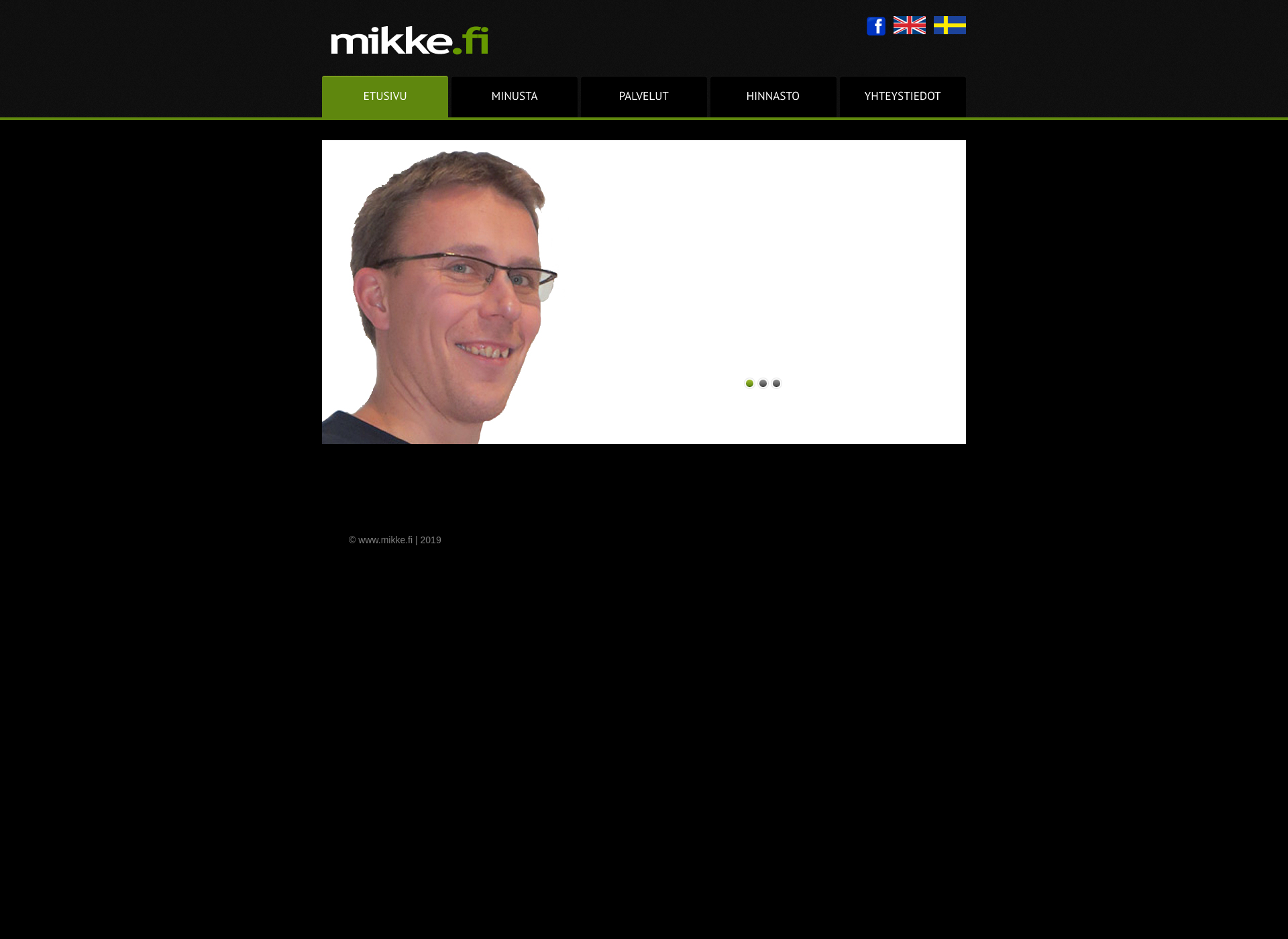 Screenshot for mikke.fi
