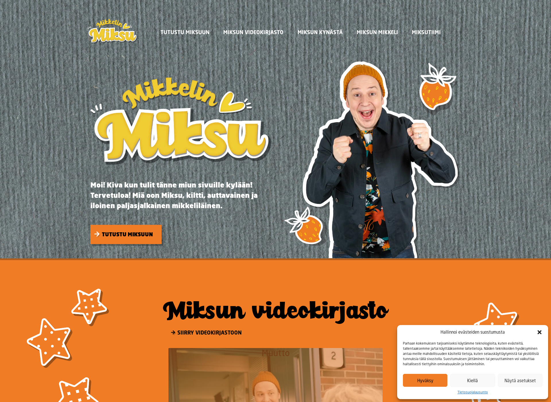 Screenshot for mikkelinmiksu.fi