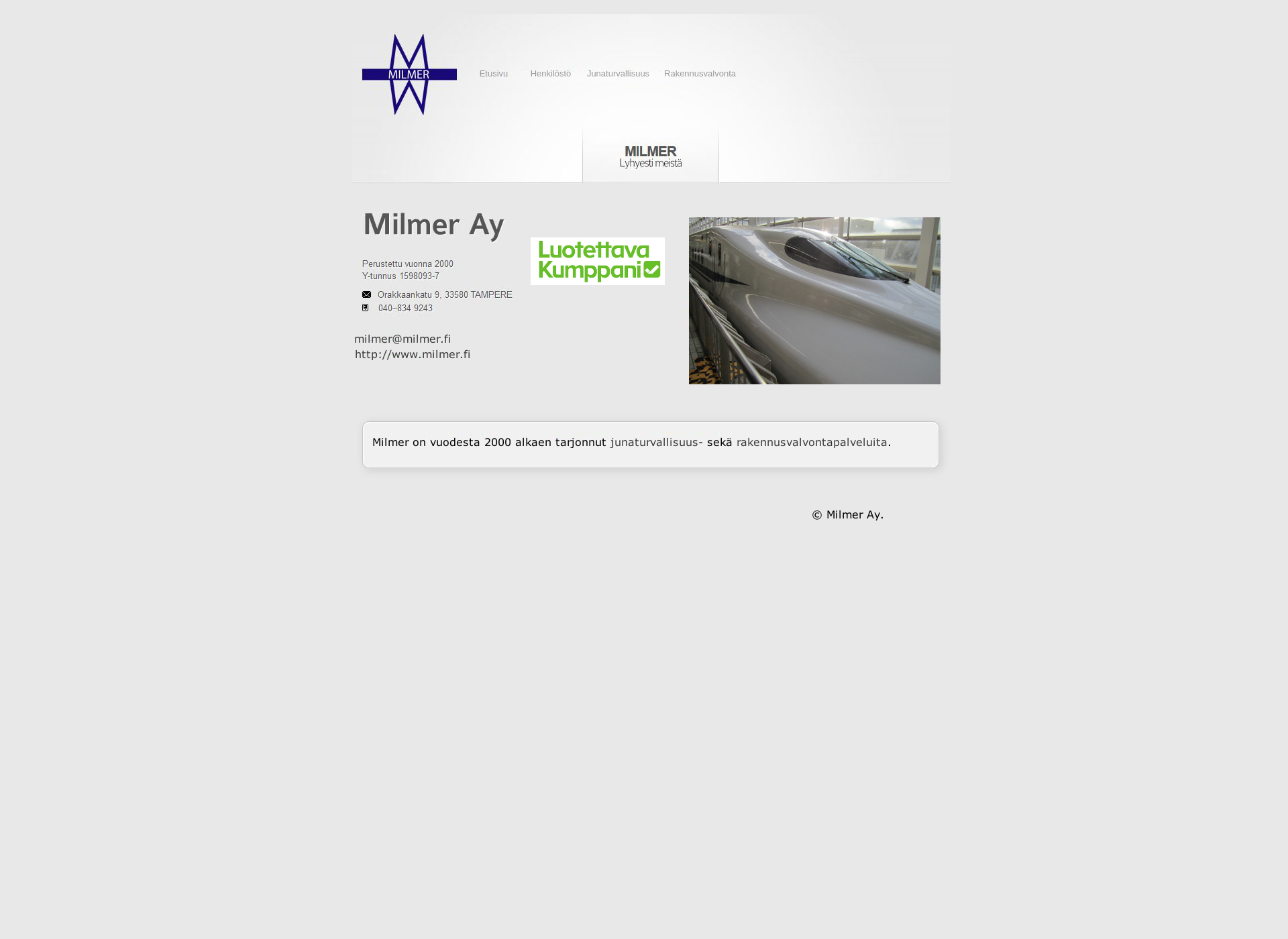 Screenshot for milmer.fi