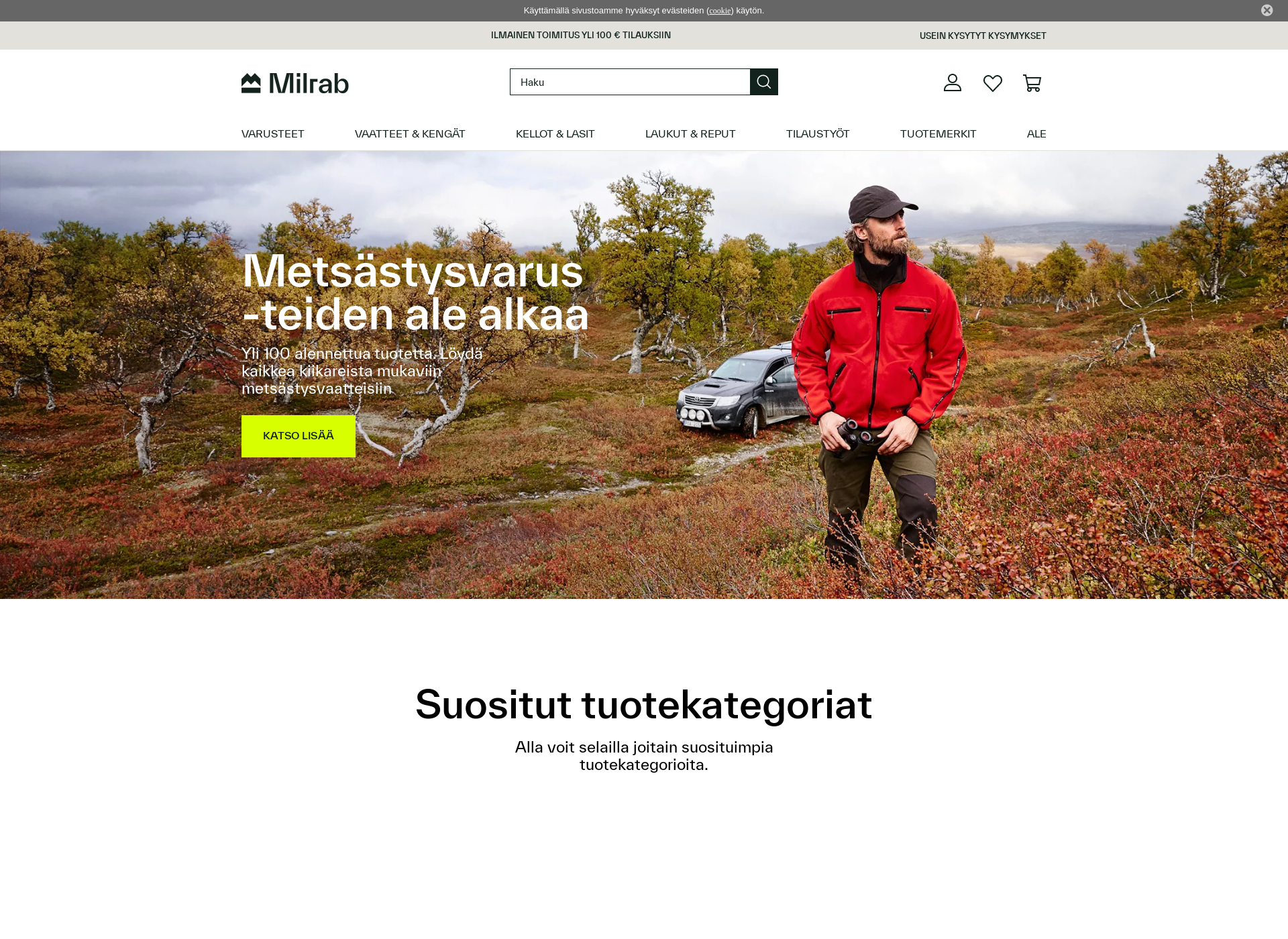 Screenshot for milrab.fi