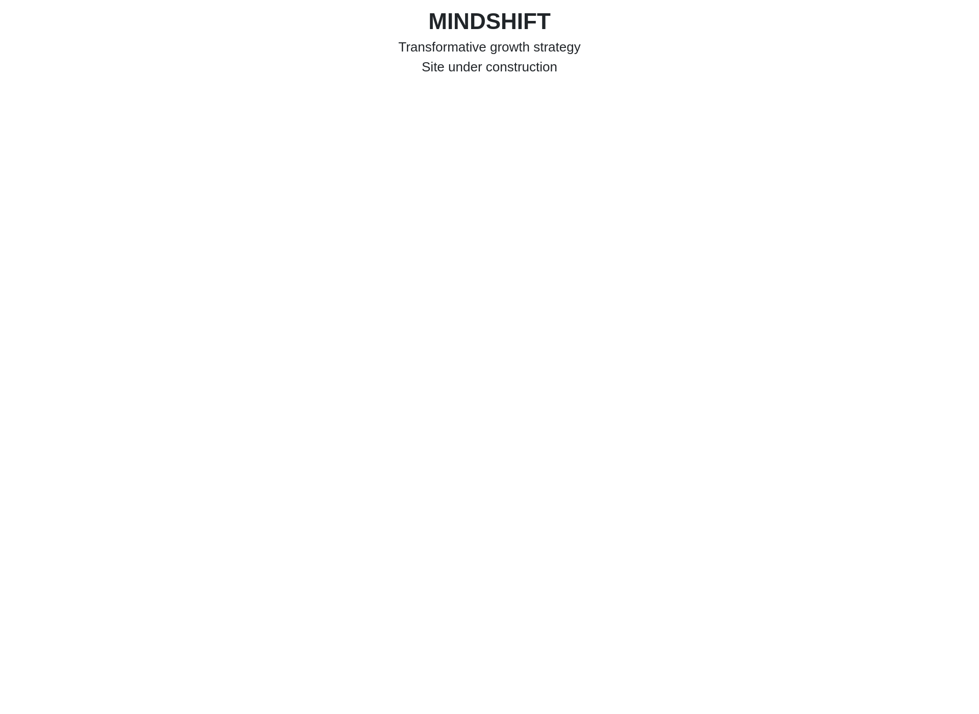 Screenshot for mindshift.fi