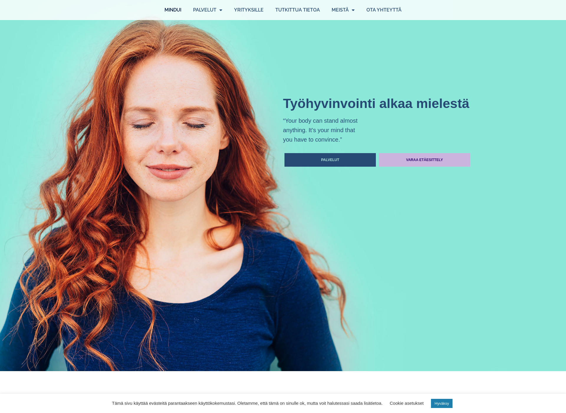 Screenshot for mindui.fi