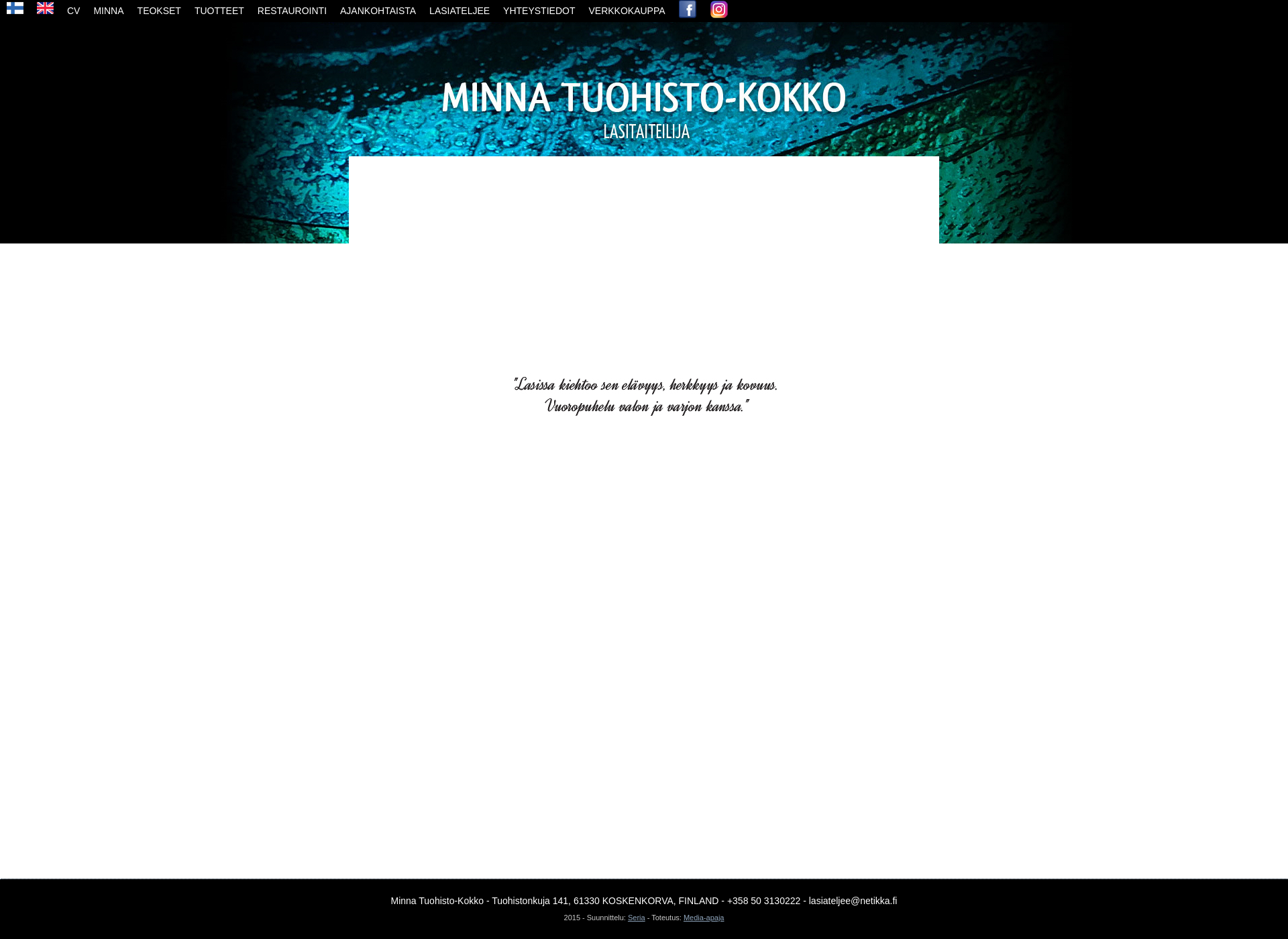 Skärmdump för minnatuohisto-kokko.fi