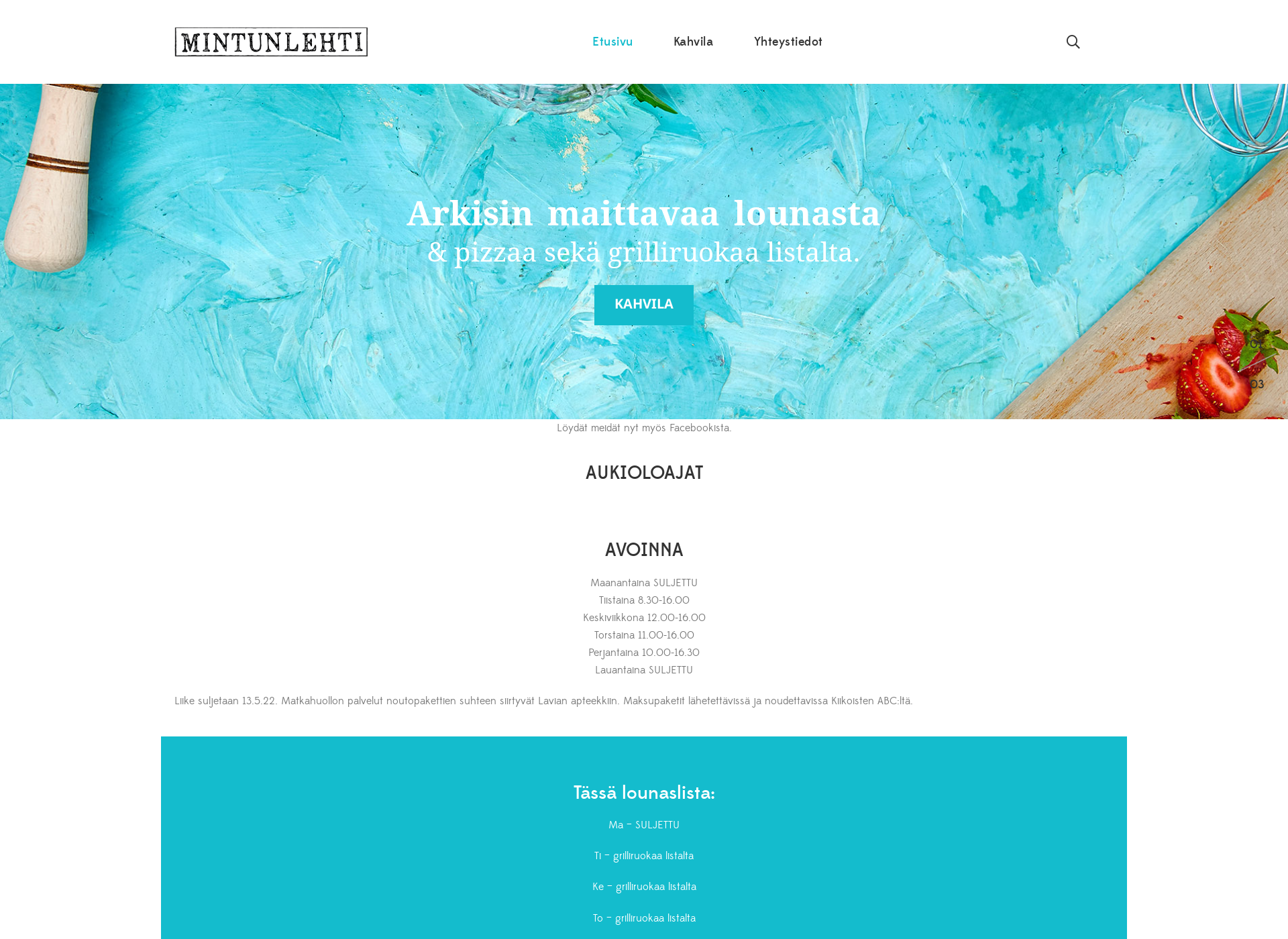 Screenshot for mintunlehti.fi