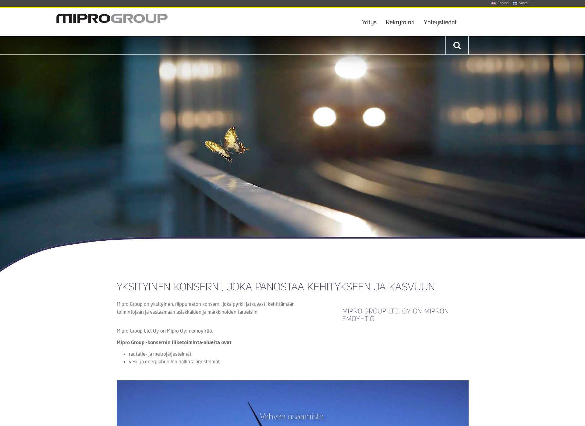 Screenshot for miprogroup.fi
