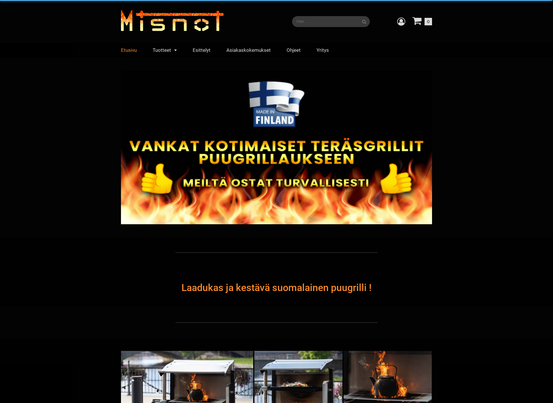 Screenshot for misnot.fi