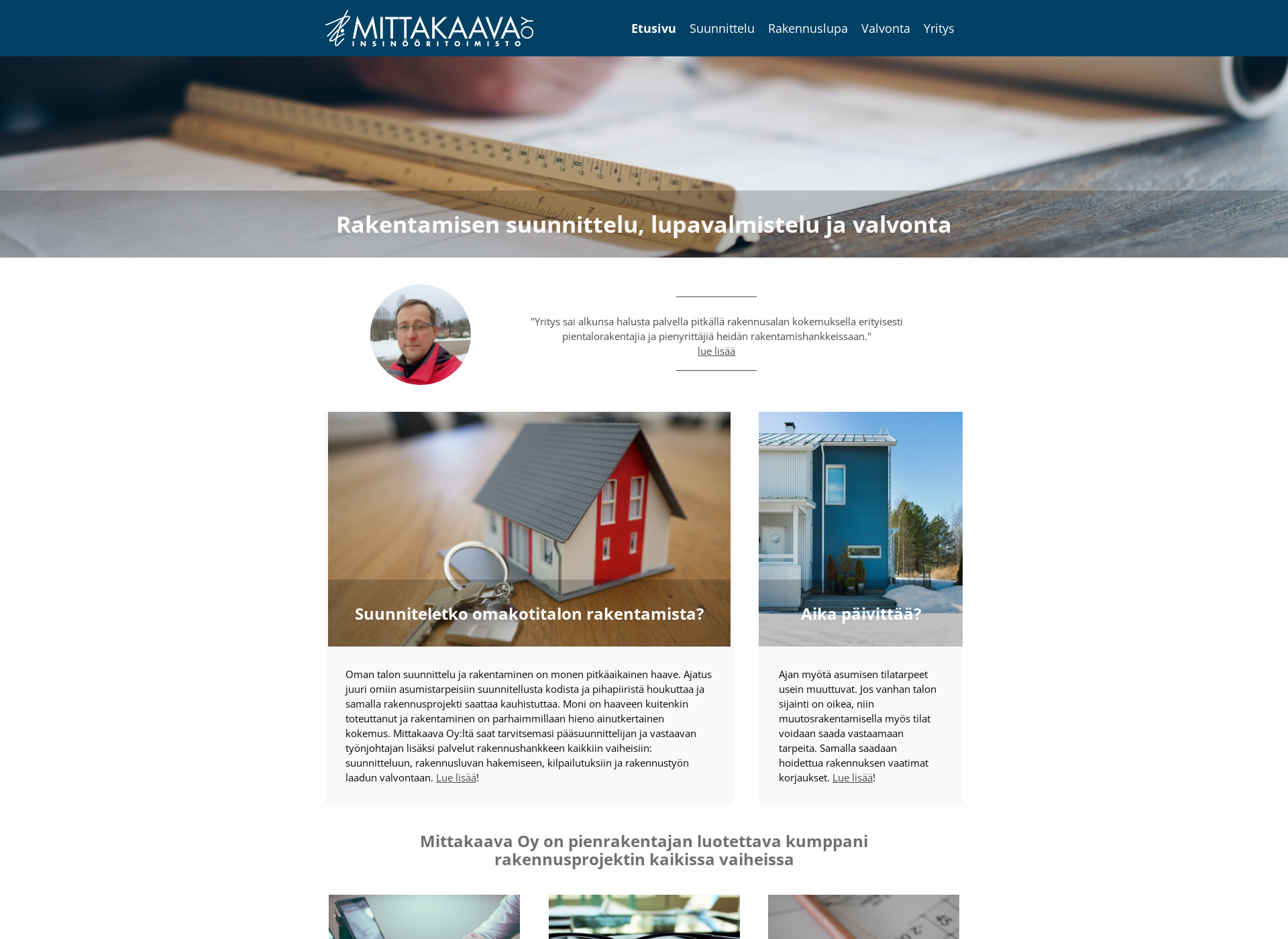 Screenshot for mittakaava.fi