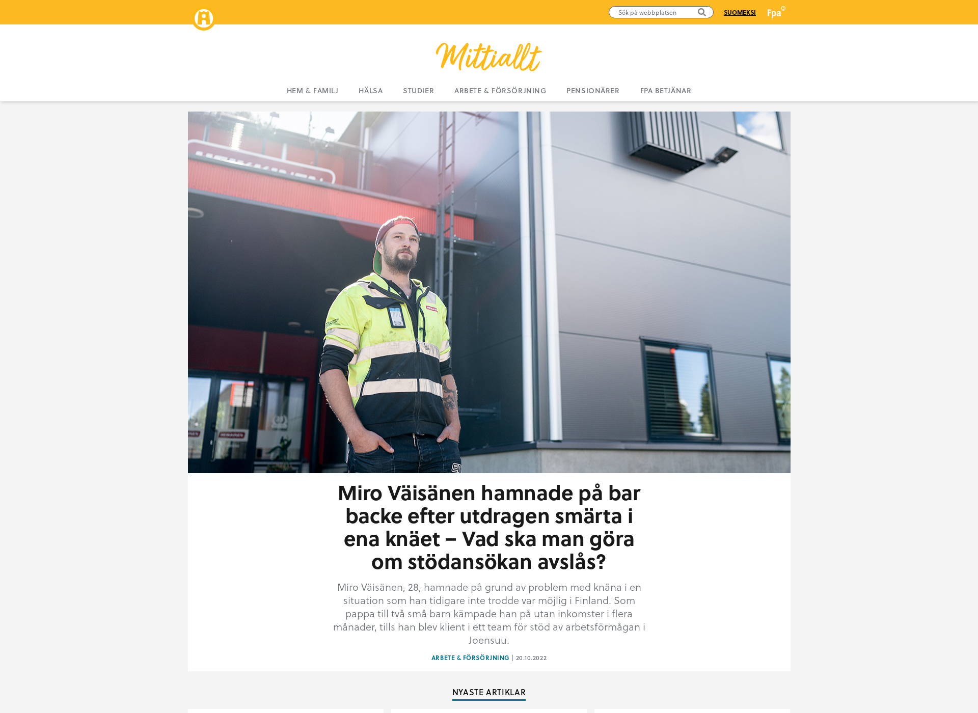 Screenshot for mittiallt.fi