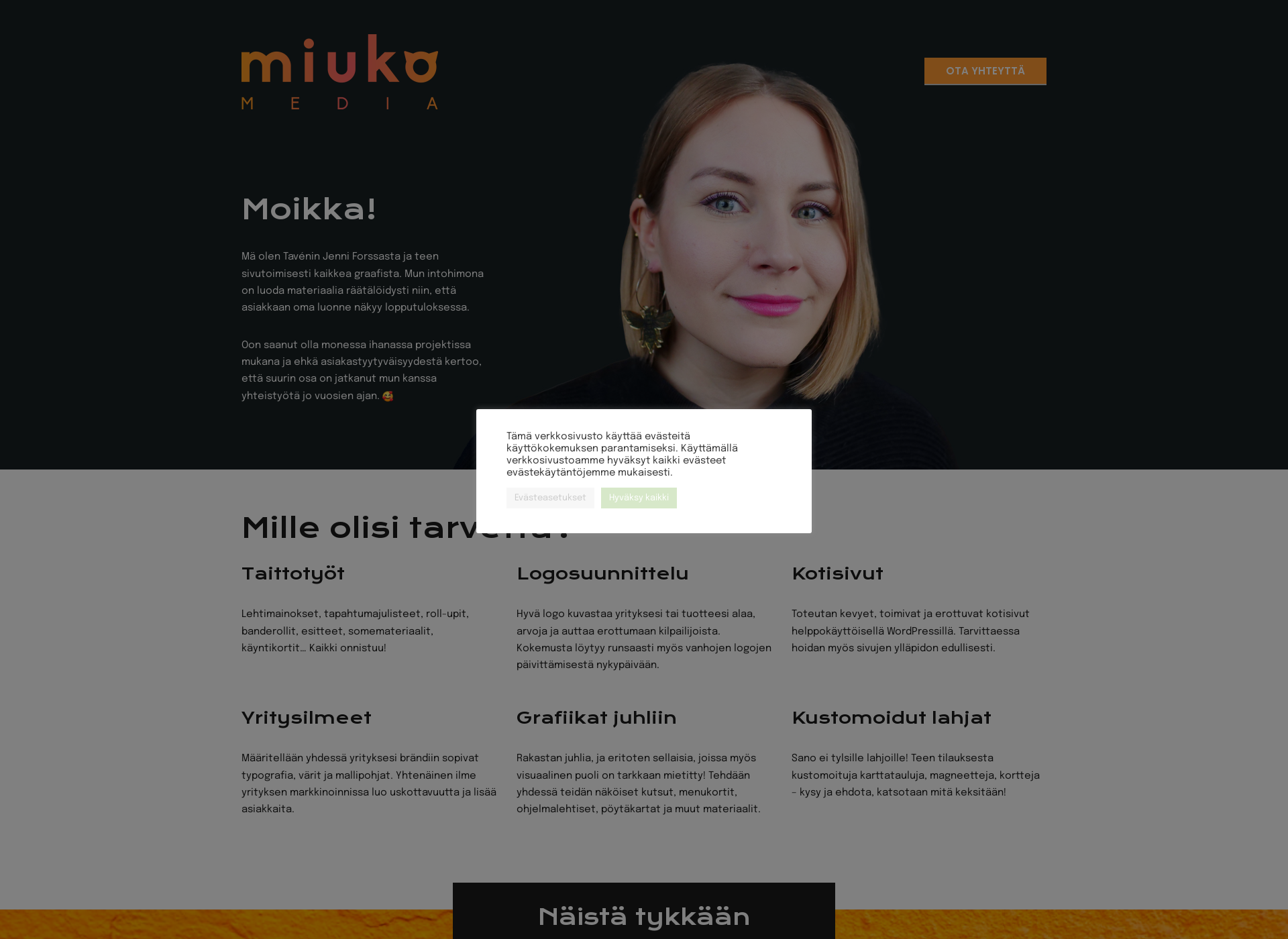 Skärmdump för miuko.fi