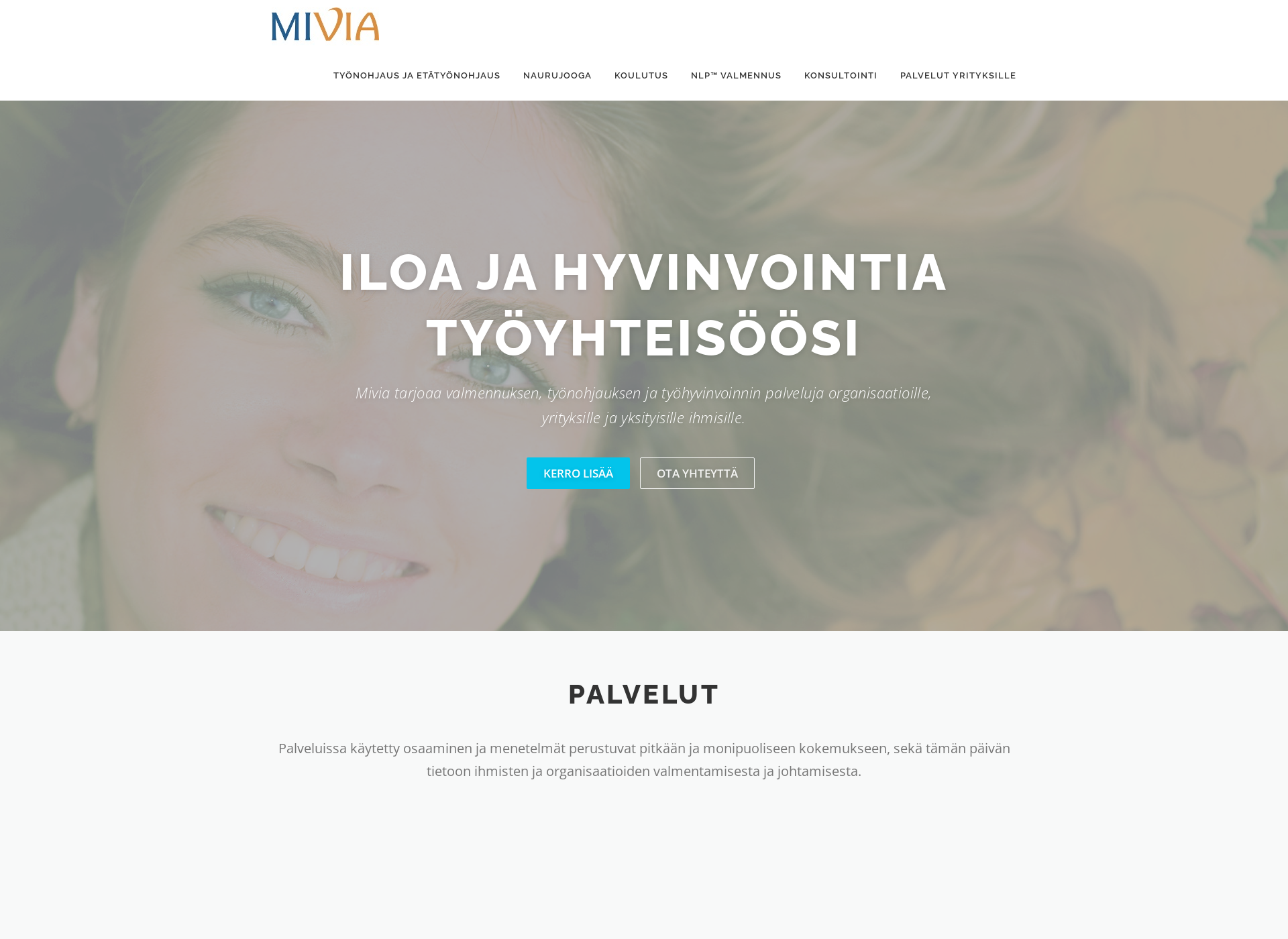 Skärmdump för mivia.fi