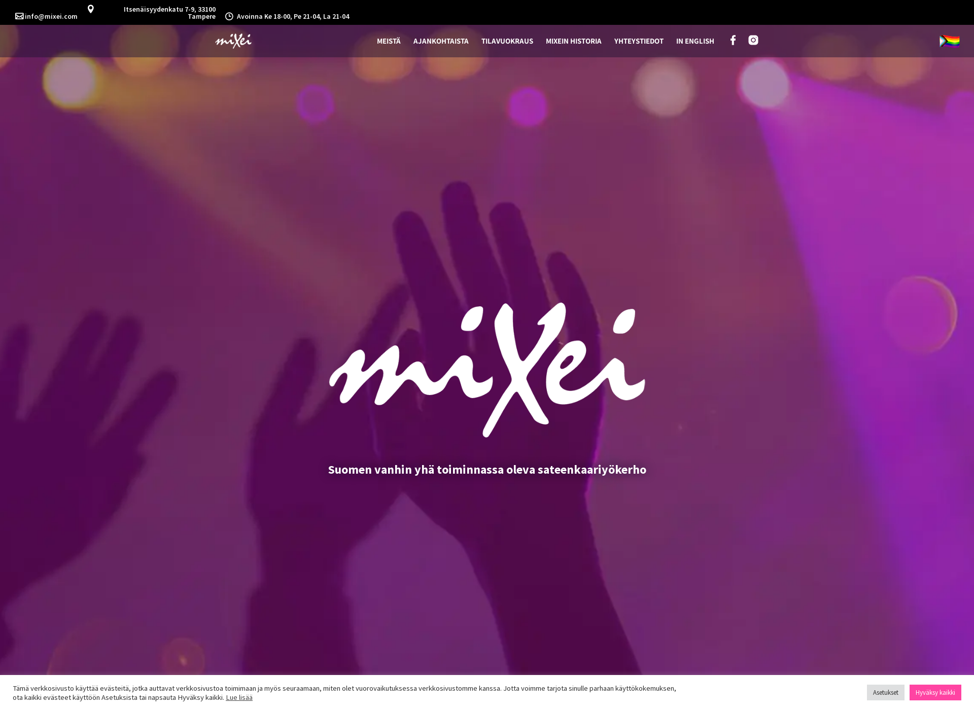 Skärmdump för mixei.com