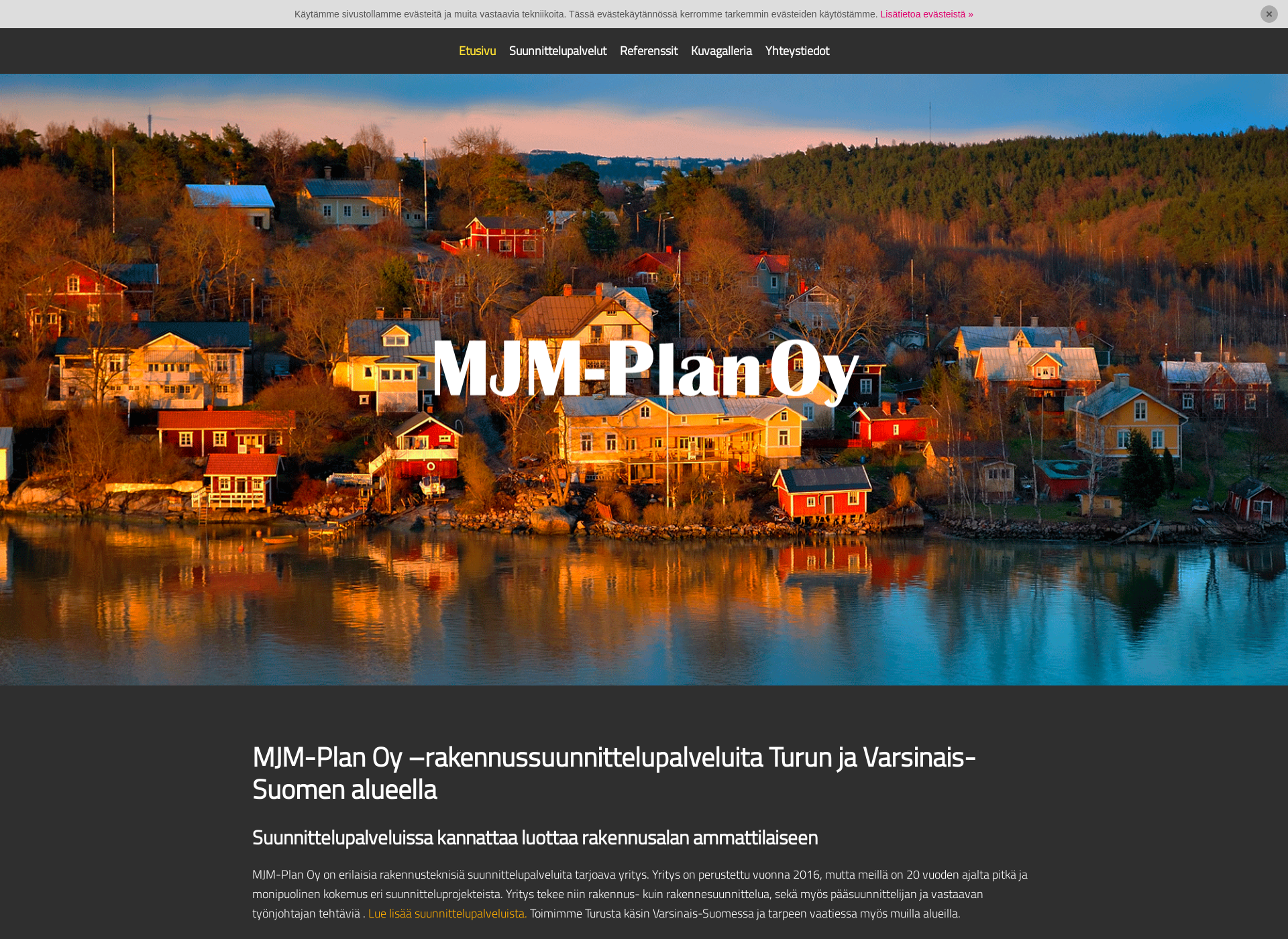 Screenshot for mjm-plan.fi