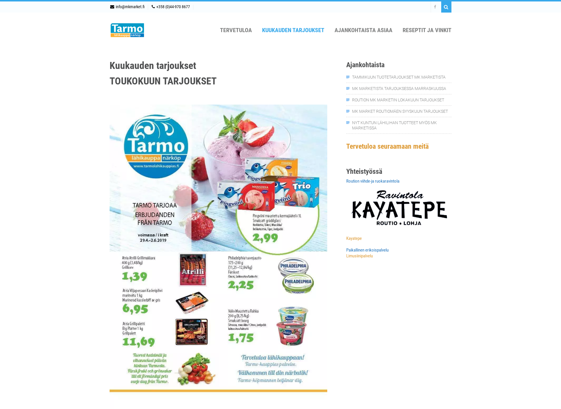 Screenshot for mkmarket.fi