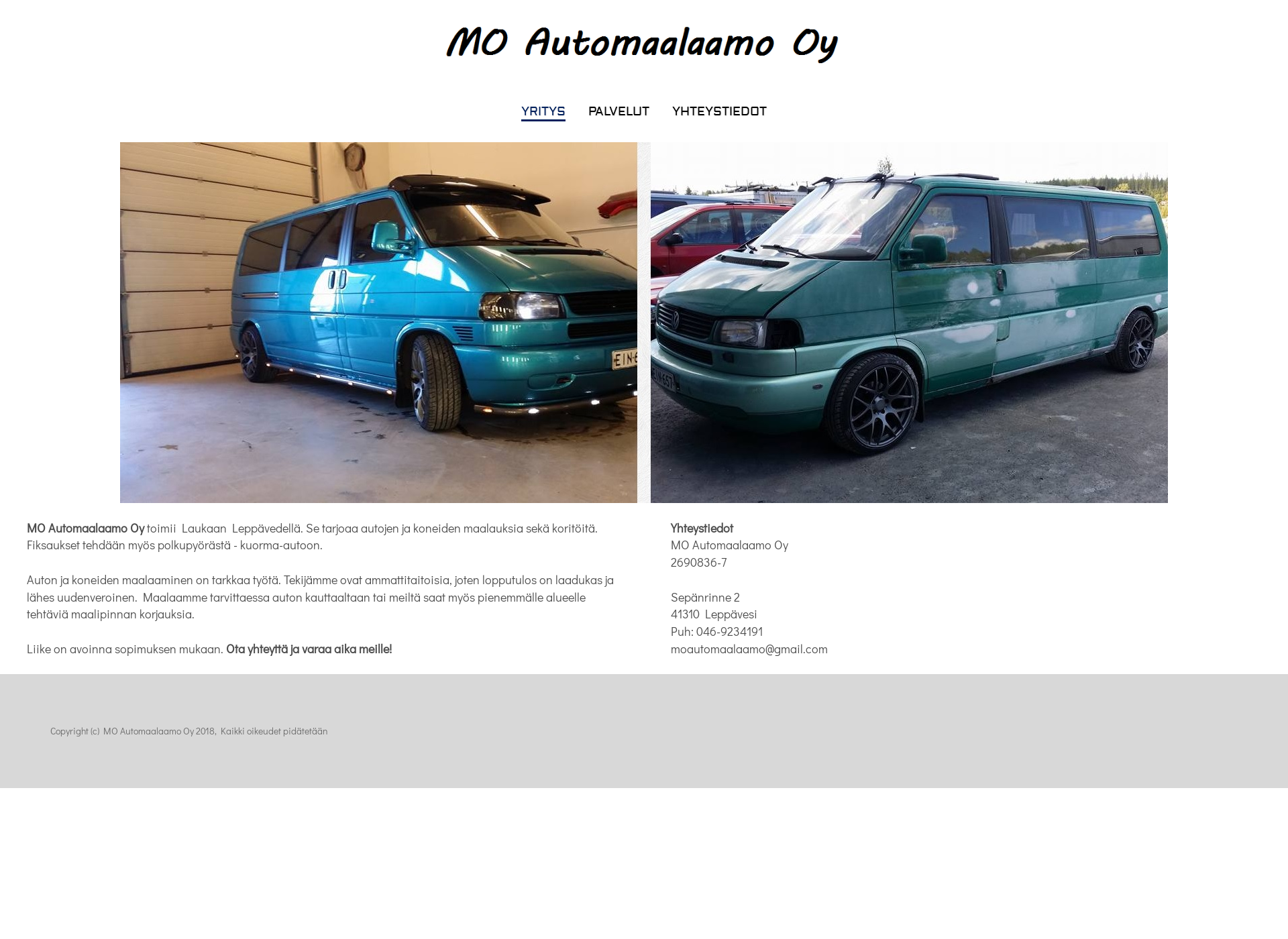 Screenshot for mo-automaalaamo.fi