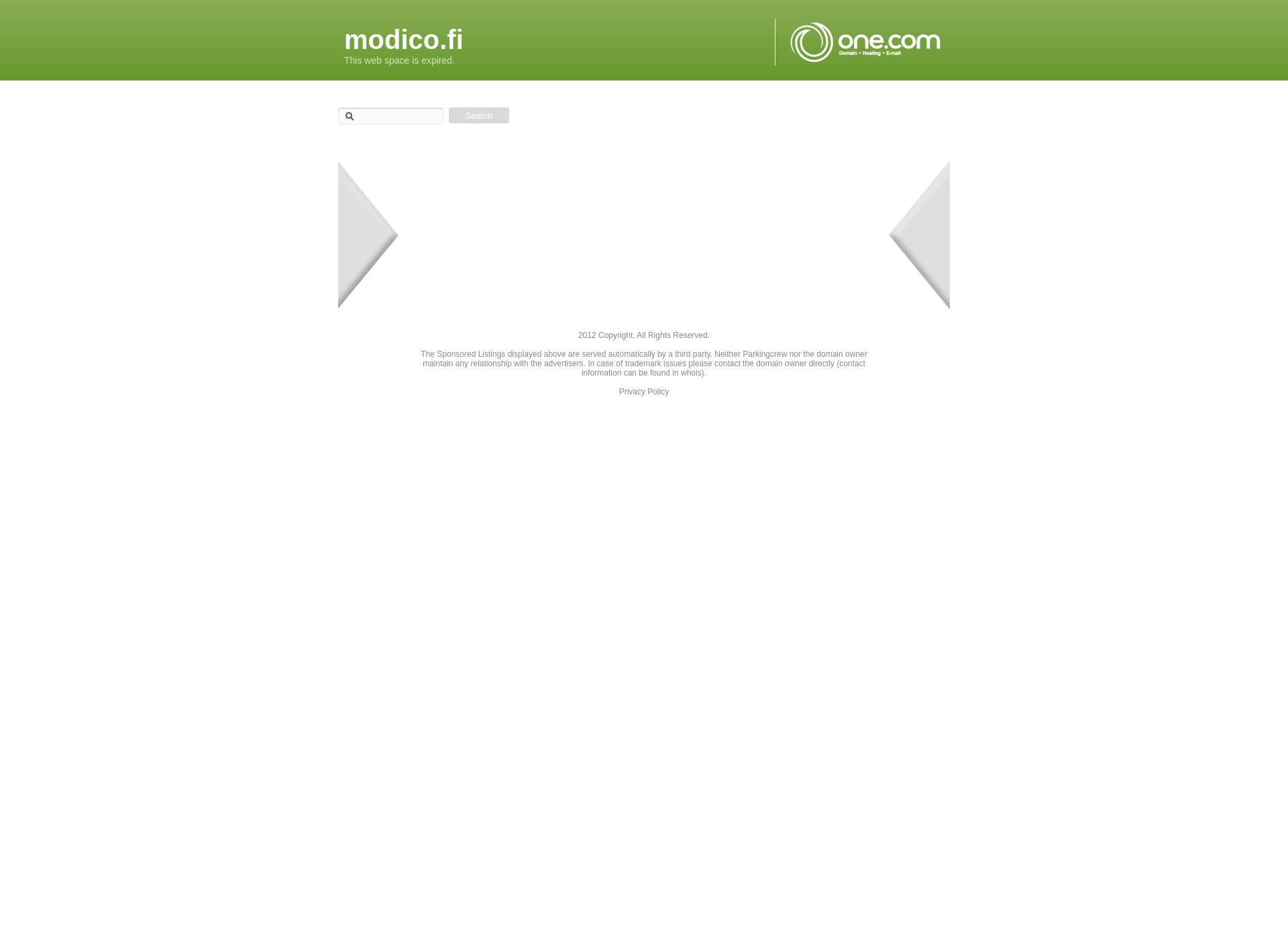 Screenshot for modico.fi