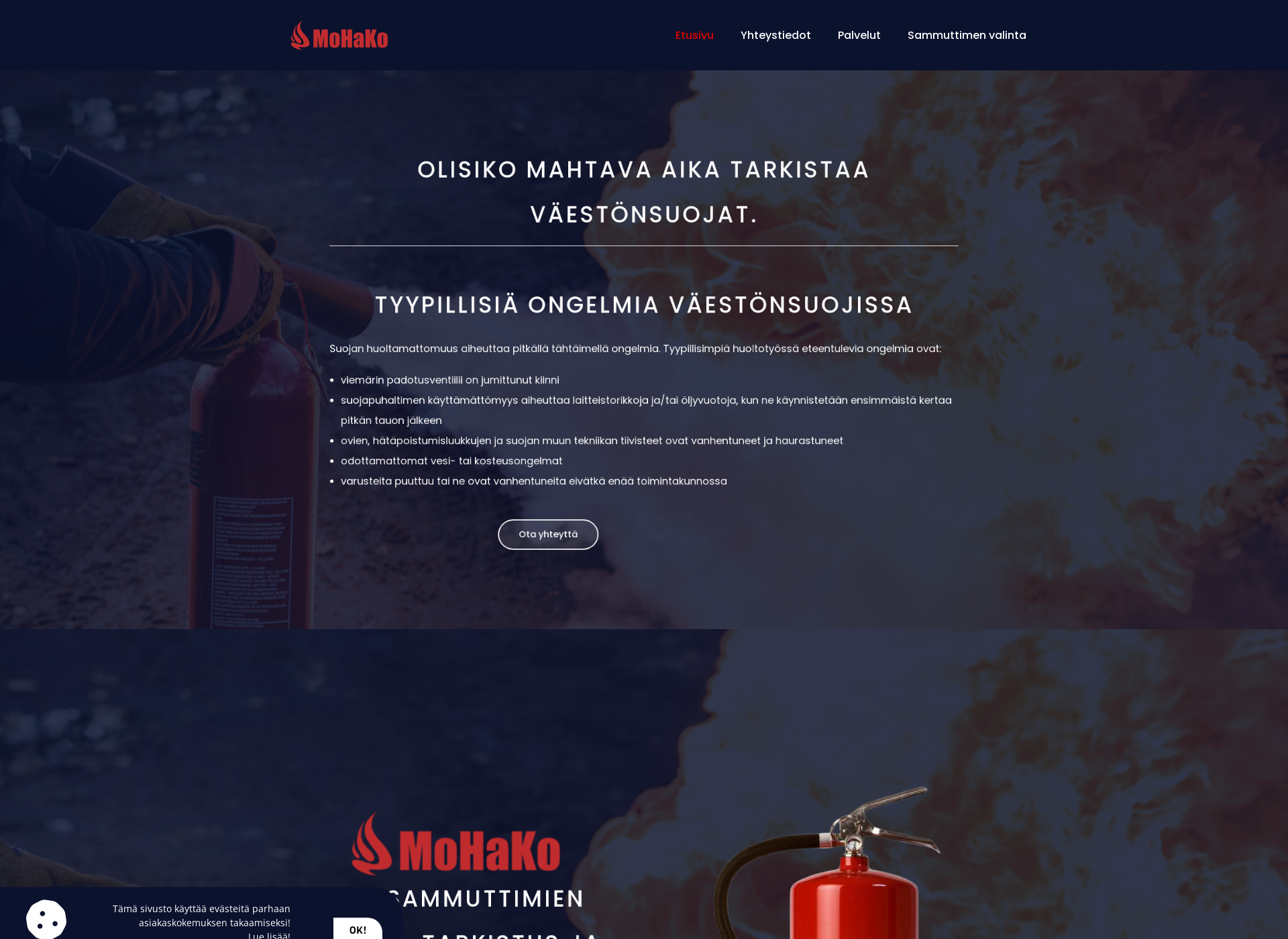 Screenshot for mohako.fi