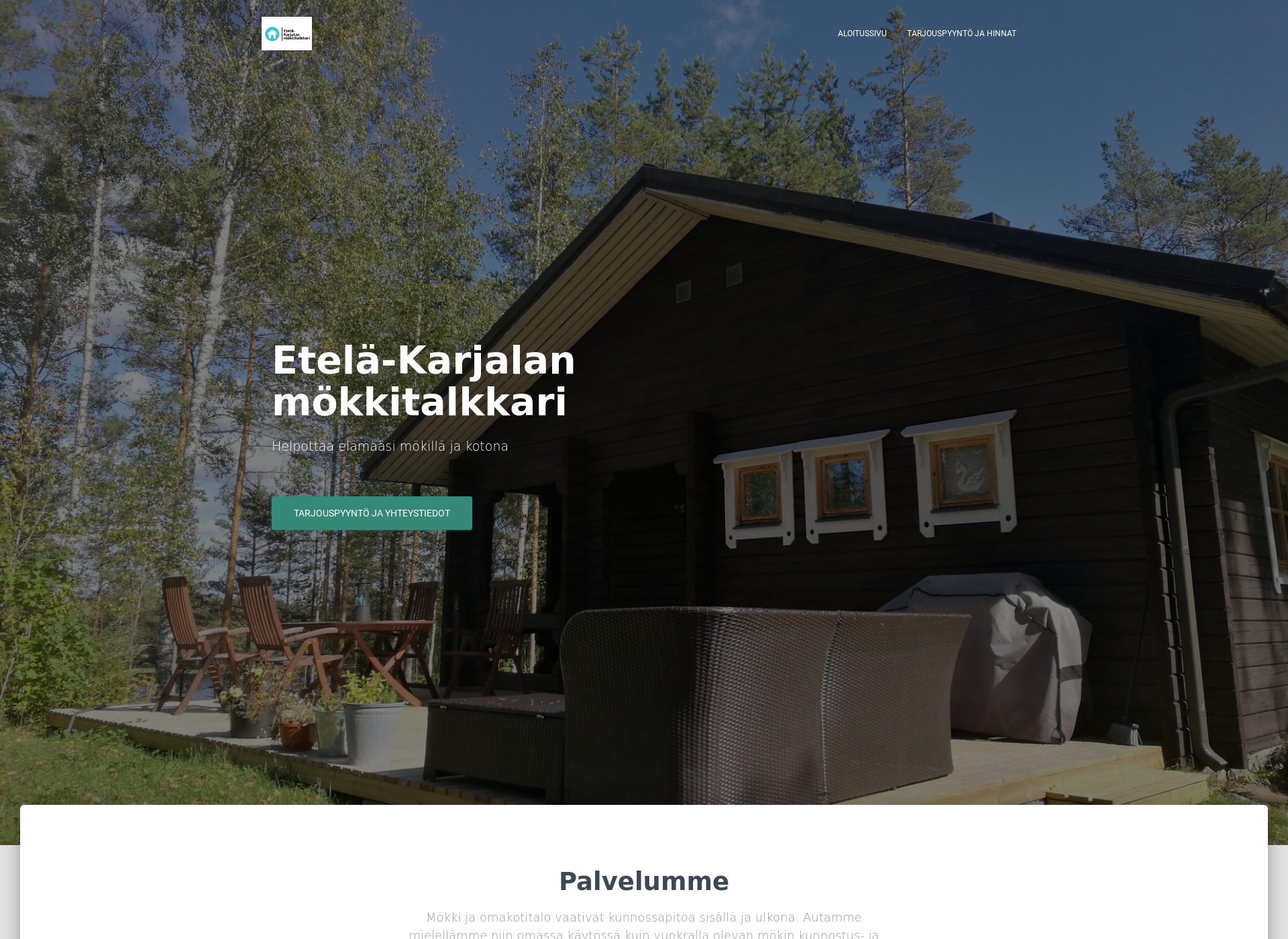 Skärmdump för mokkitalkkariek.fi