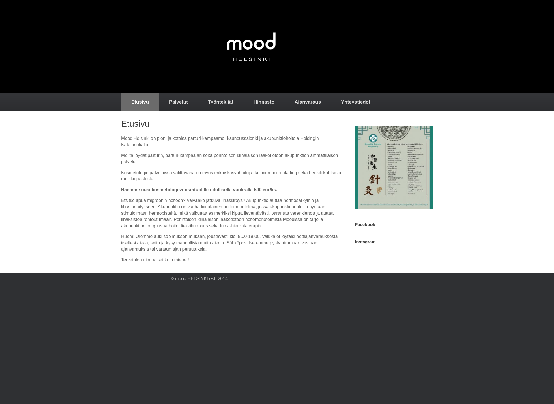 Screenshot for moodhki.fi