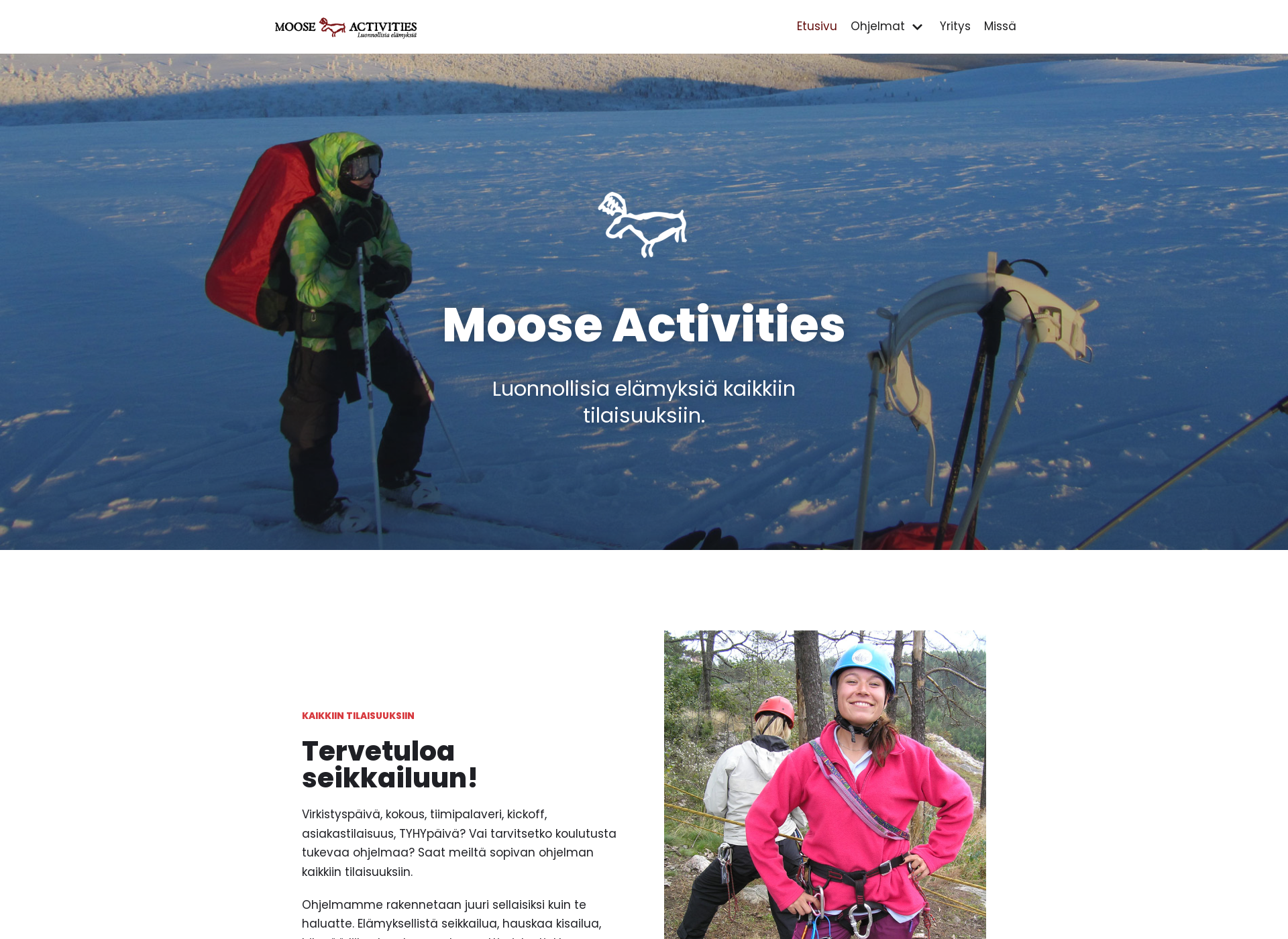 Screenshot for moose.fi