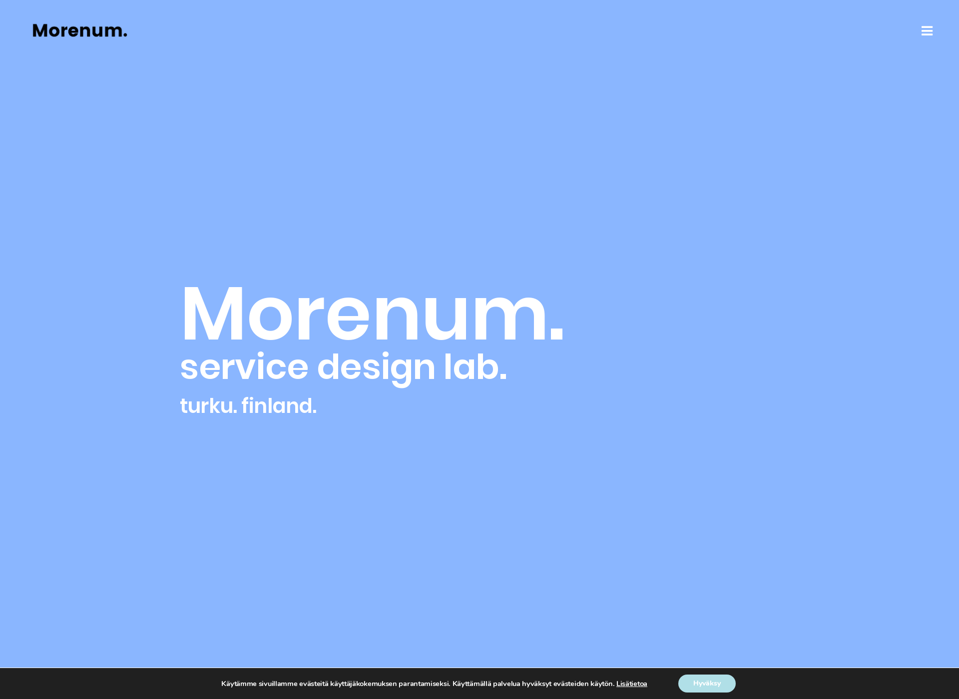 Screenshot for morenum.fi