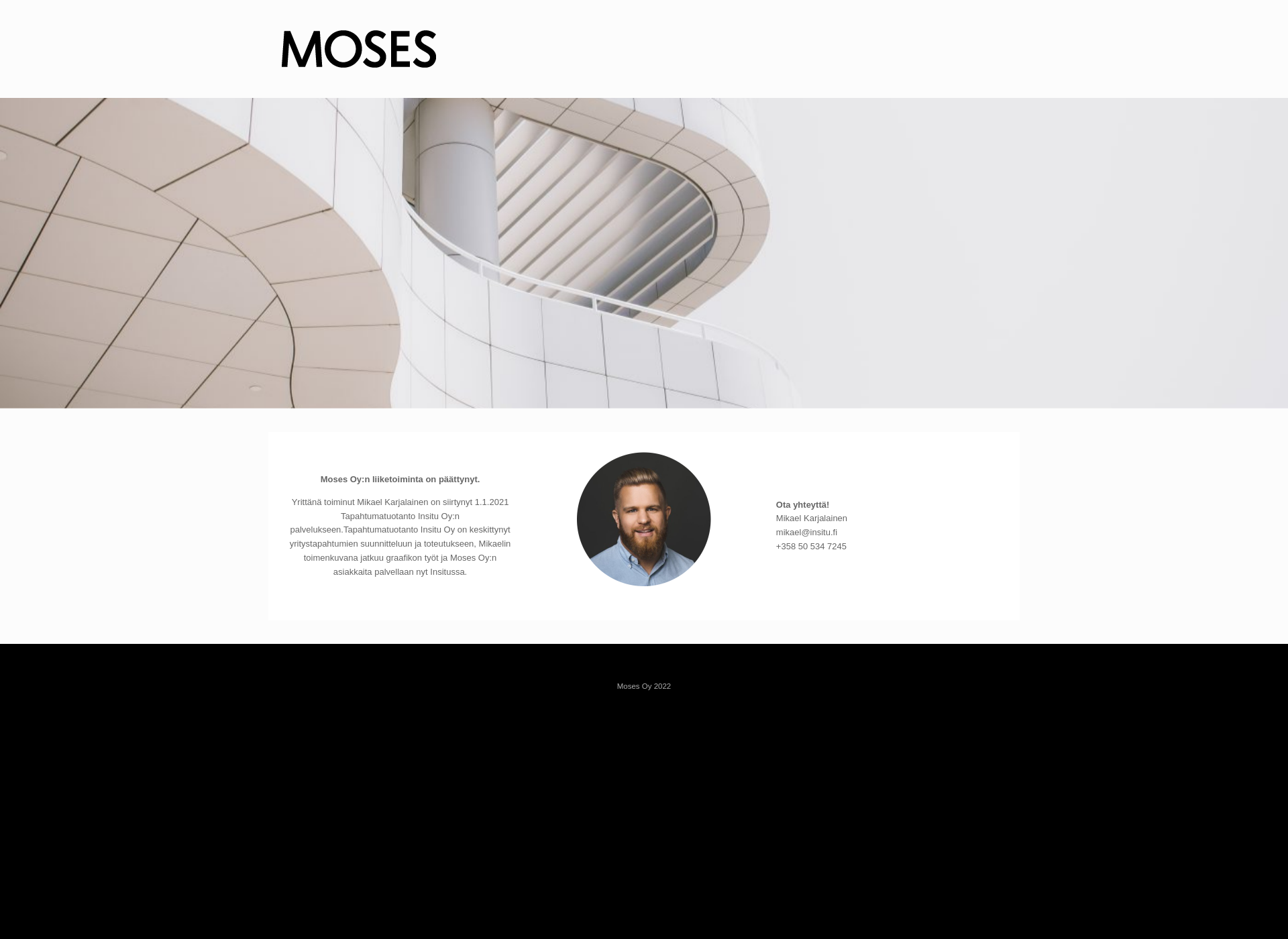 Screenshot for moses.fi