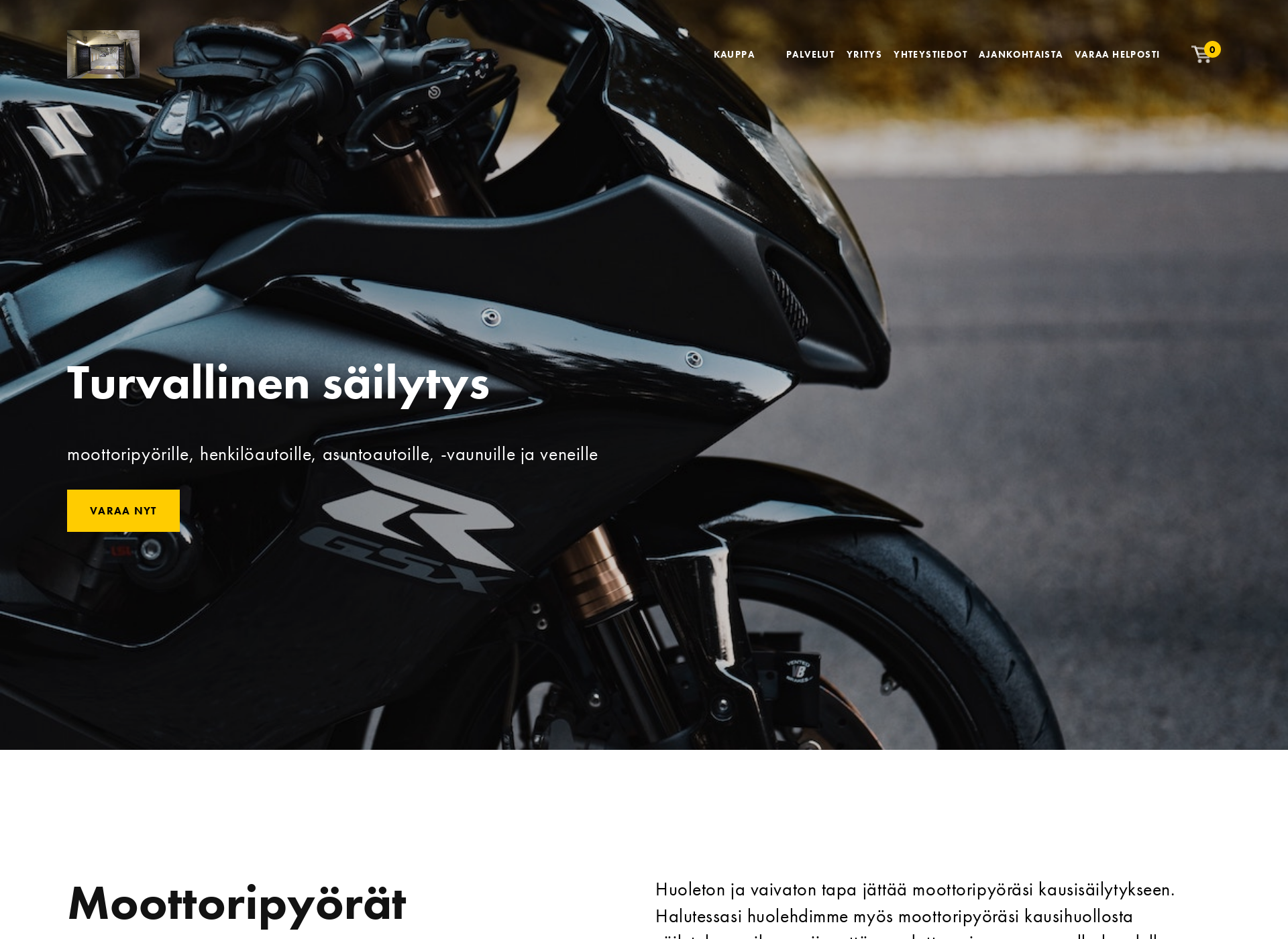Screenshot for motoparkki.fi