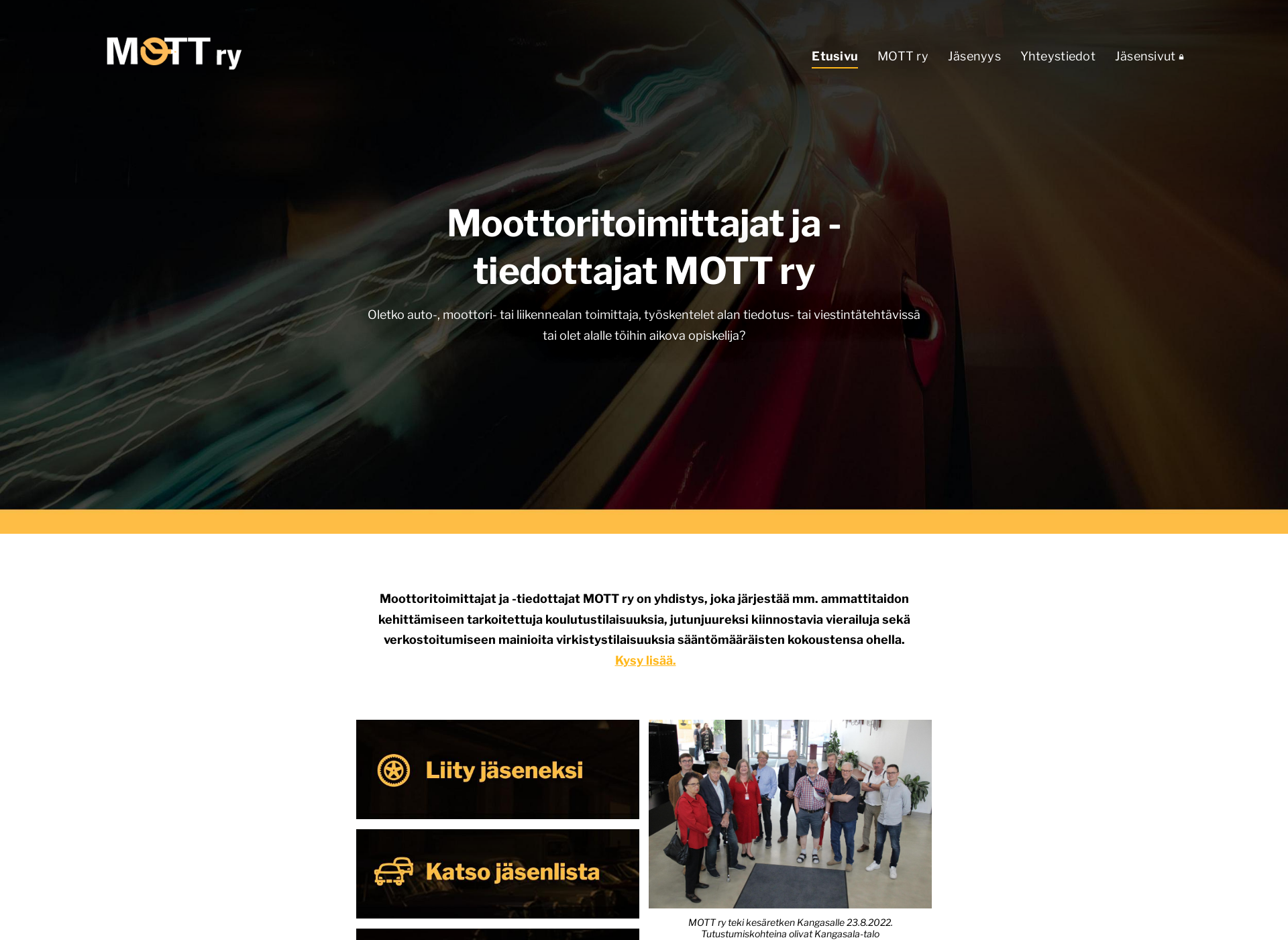 Screenshot for mott.fi
