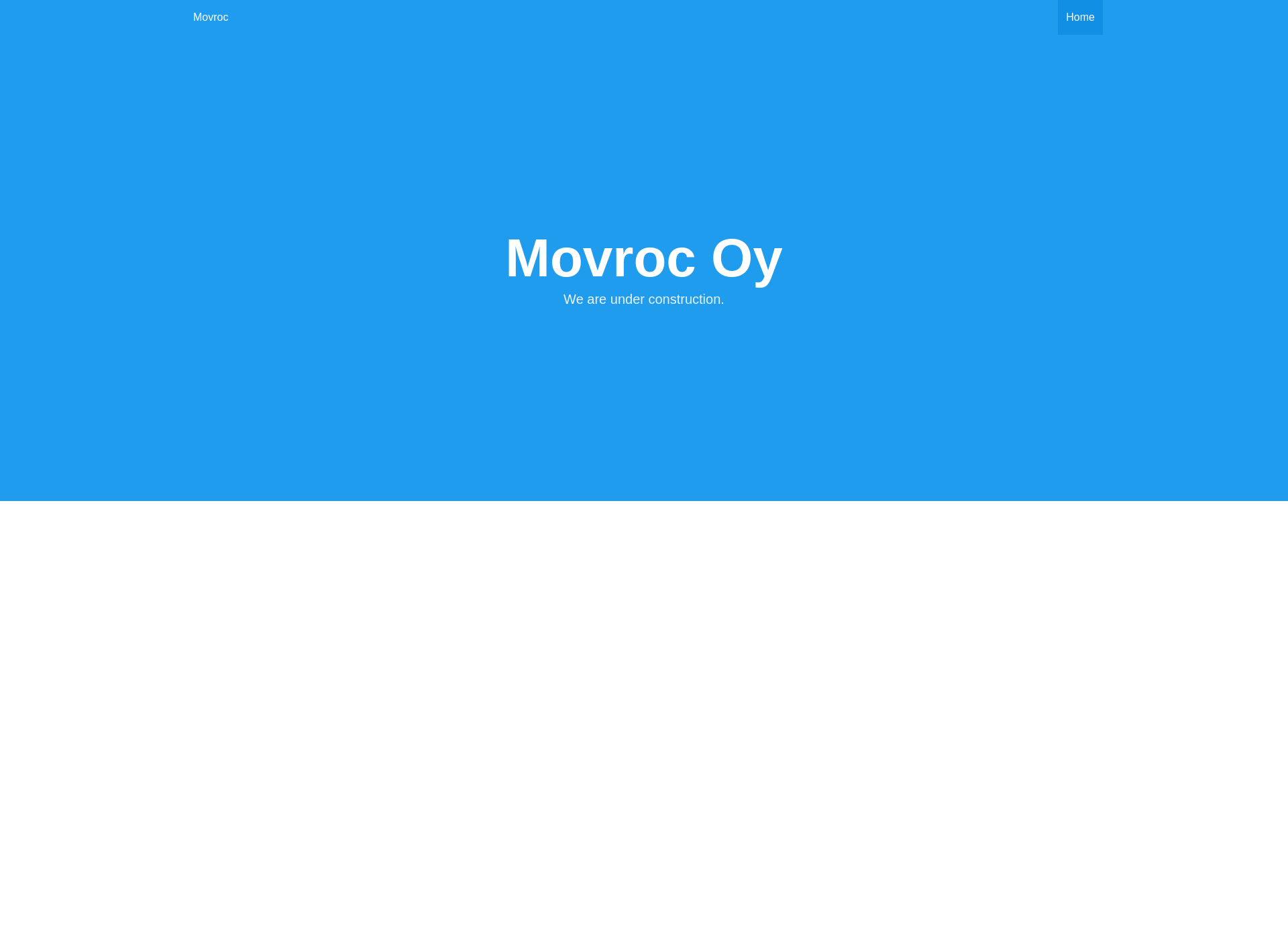 Screenshot for movroc.fi