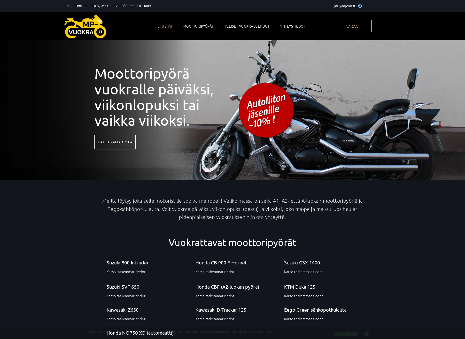 Screenshot for mp-vuokra.fi