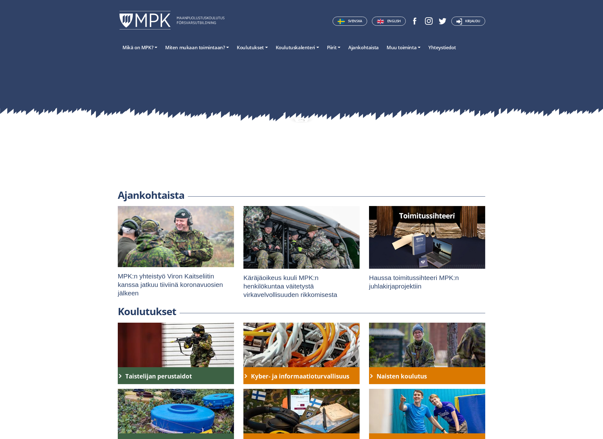Screenshot for mpk.fi