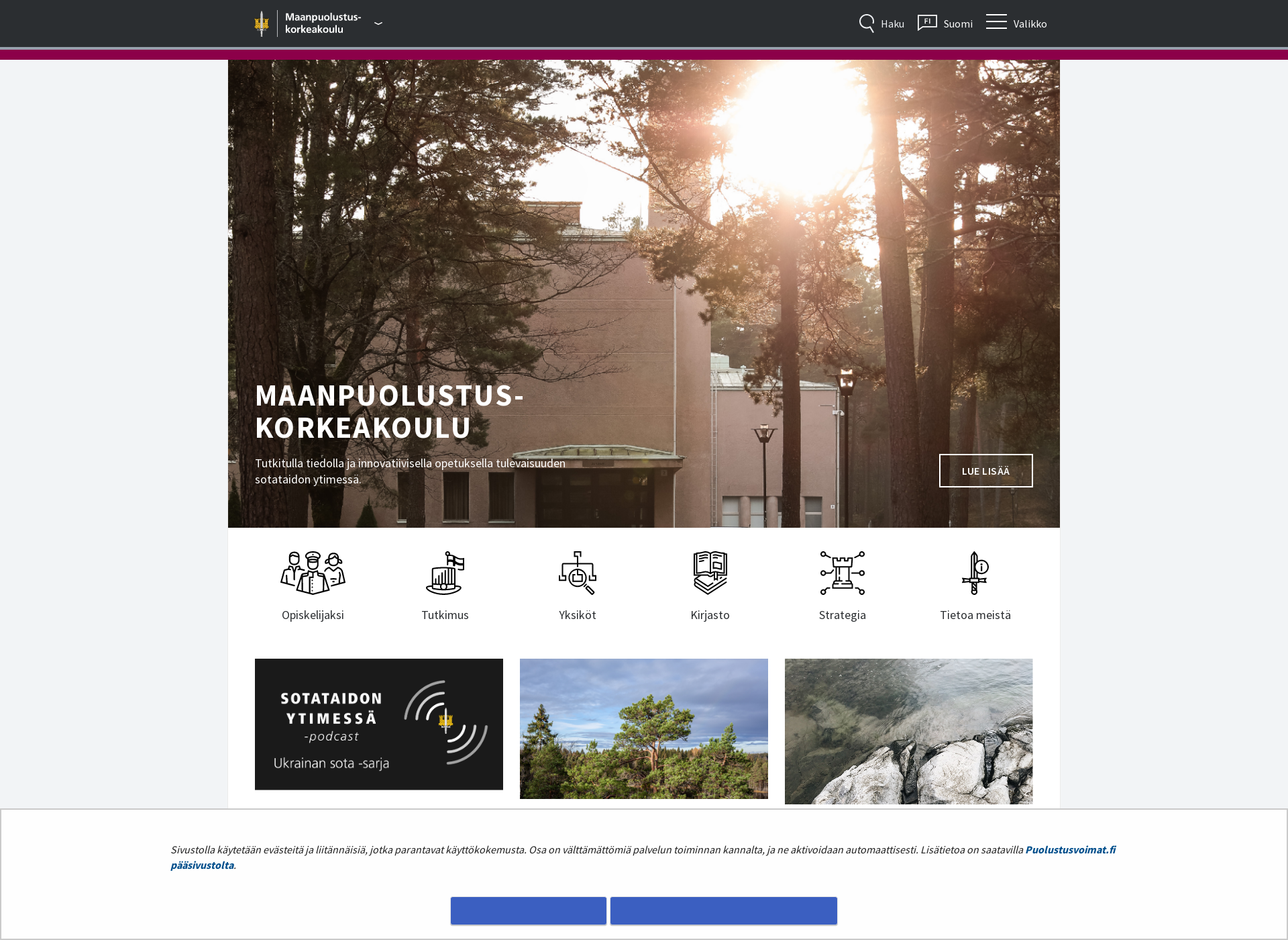 Screenshot for mpkk.fi