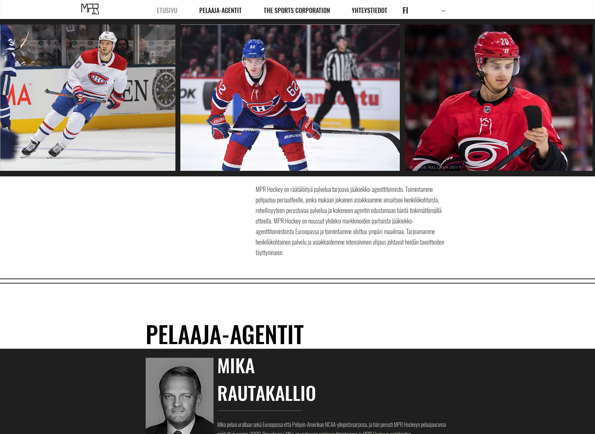 Screenshot for mprhockey.com