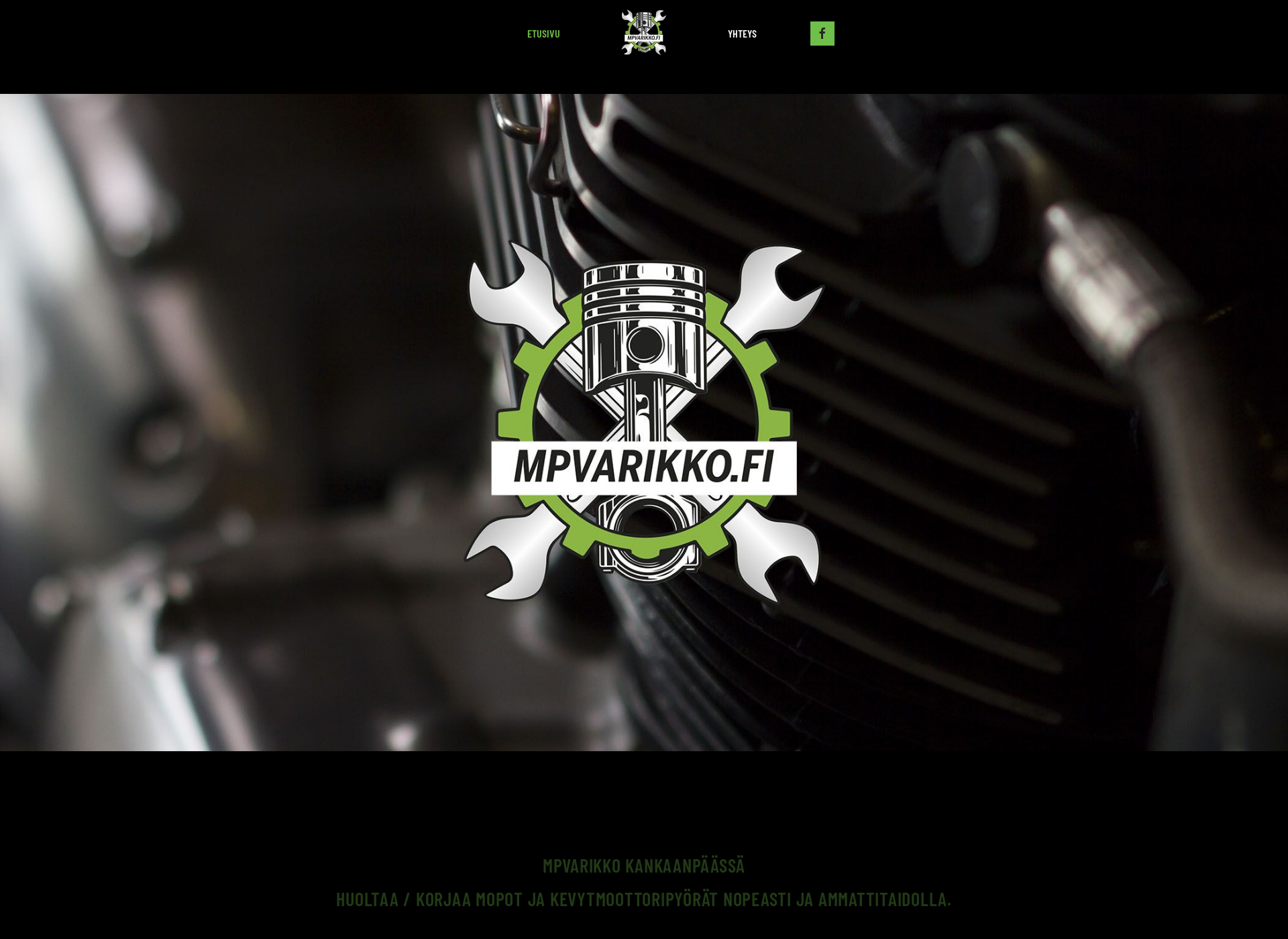 Skärmdump för mpvarikko.fi