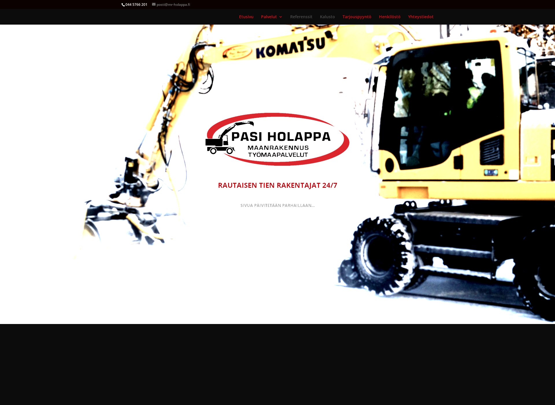 Screenshot for mr-holappa.fi
