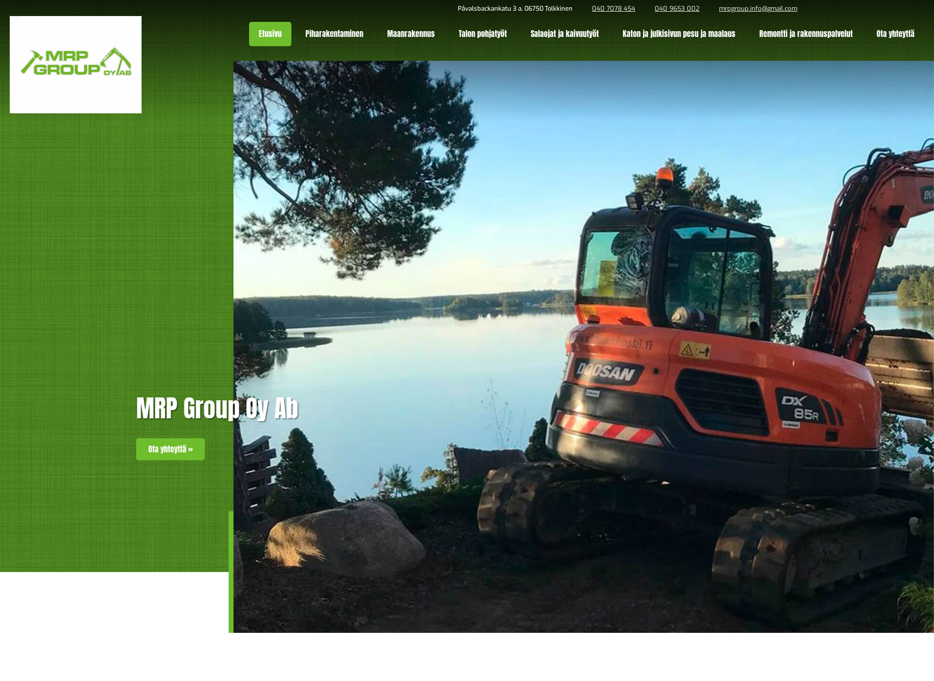 Screenshot for mrpgroup.fi