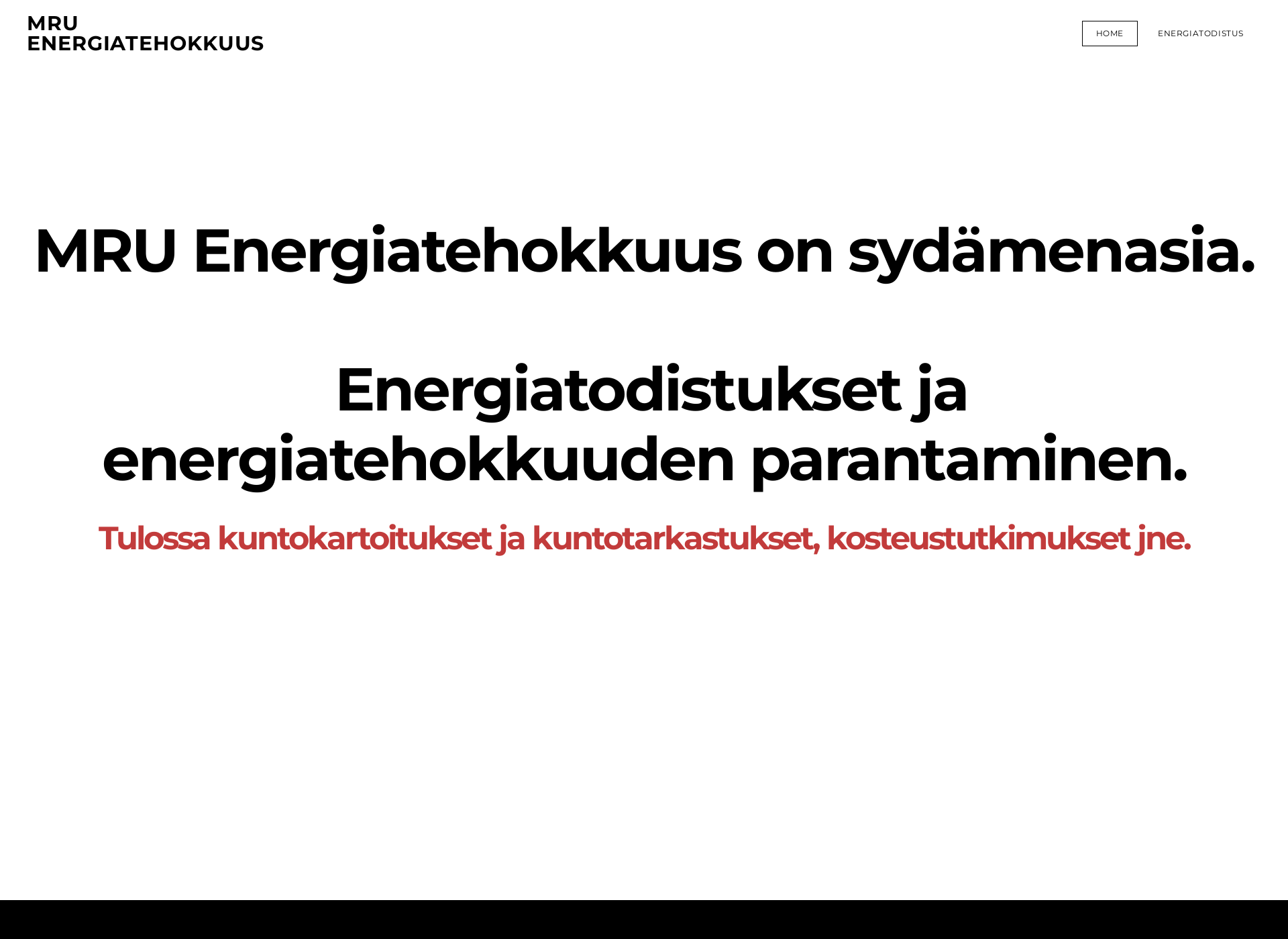 Screenshot for mrucomponents.fi