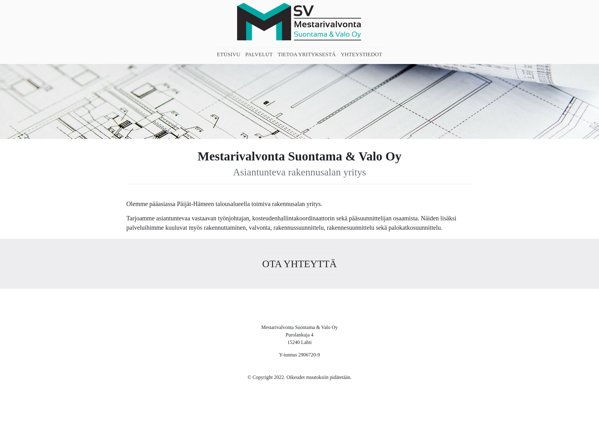 Skärmdump för msvoy.fi