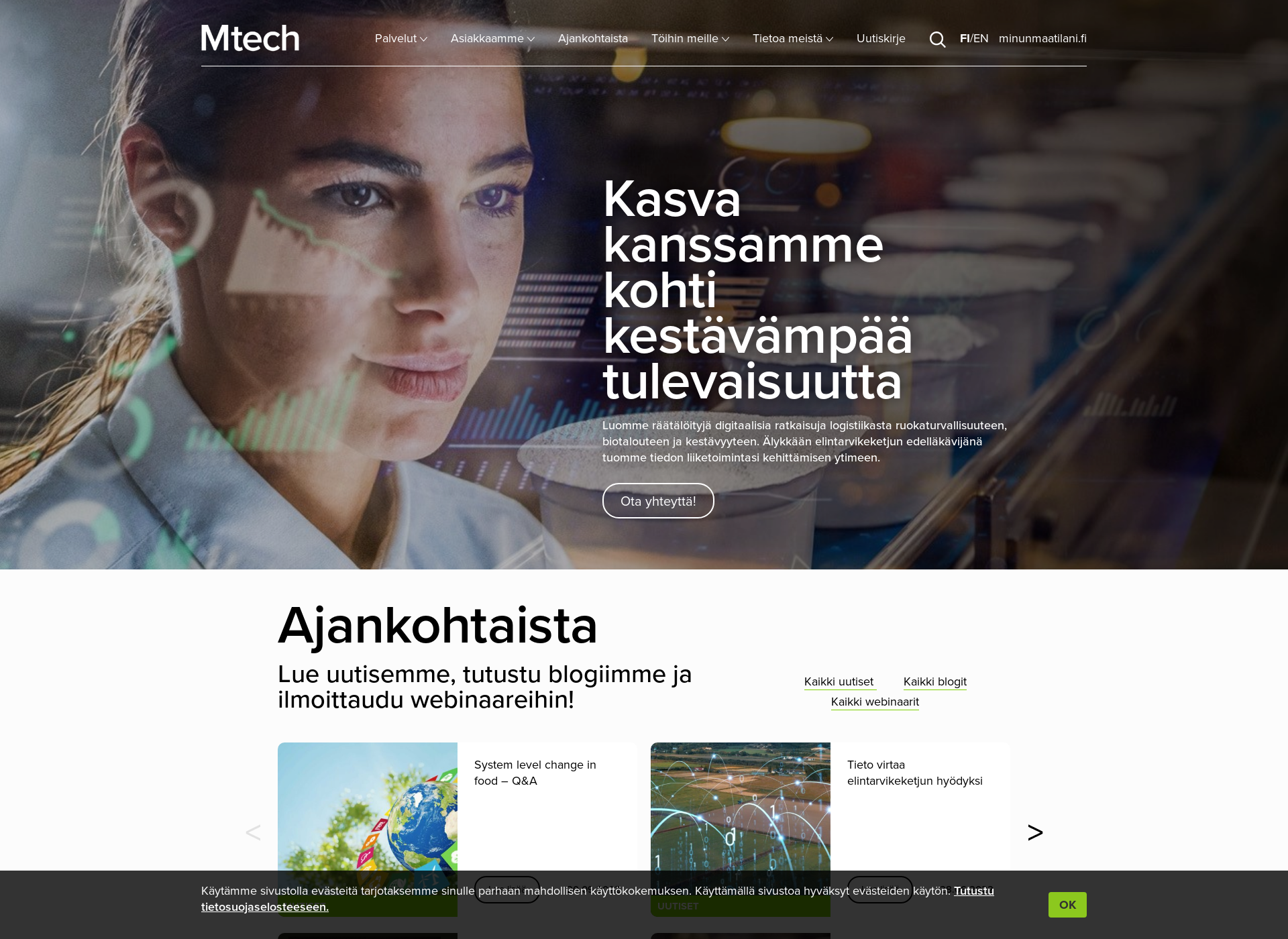 Screenshot for mtech.fi