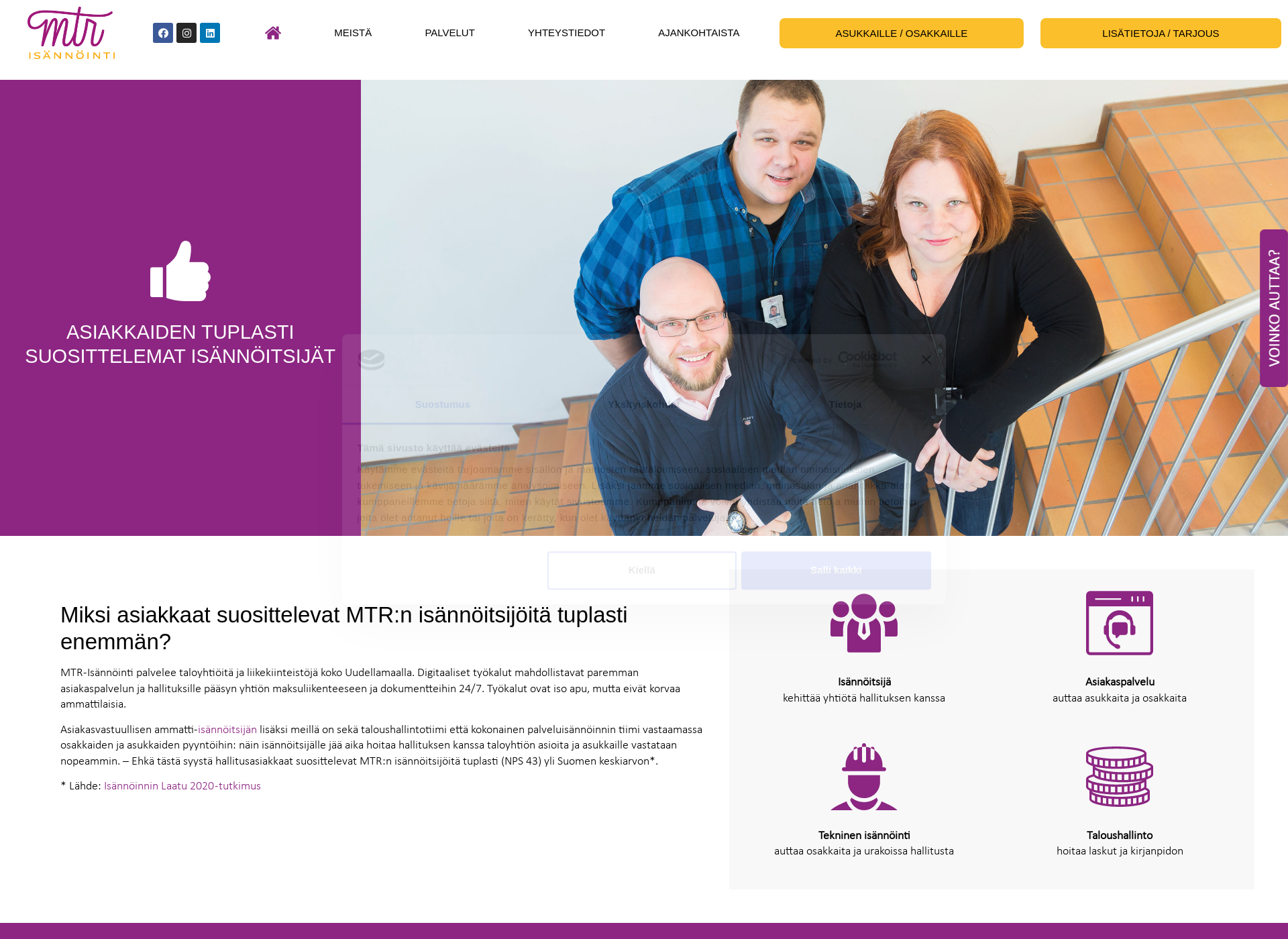 Screenshot for mtr.fi