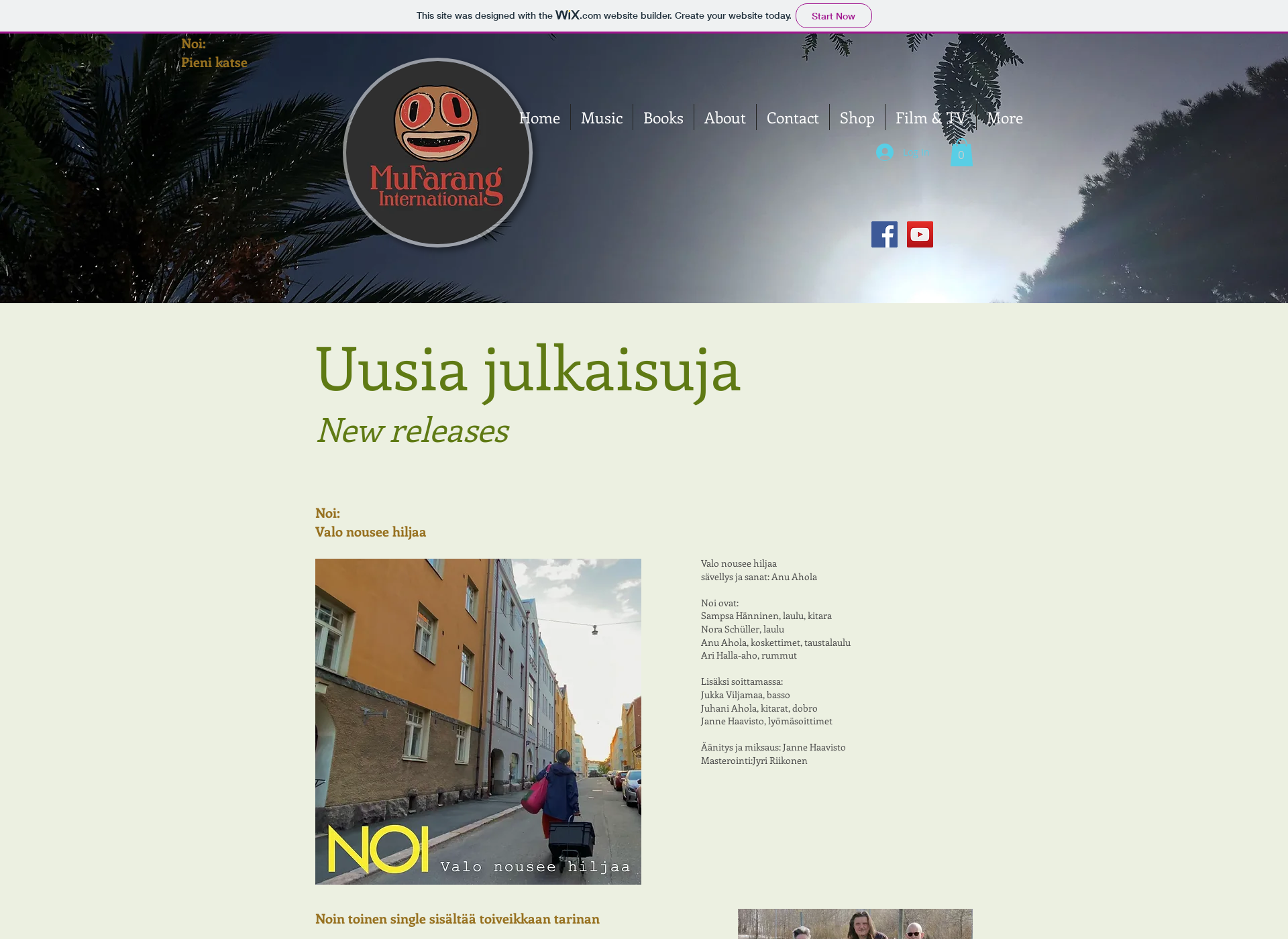 Screenshot for mufarang.fi